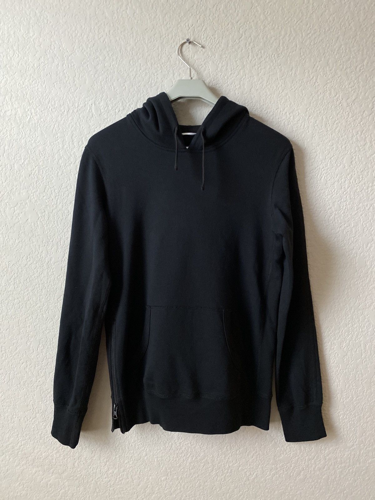 Reigning Champ Pima Cotton Side Zip Hoodie