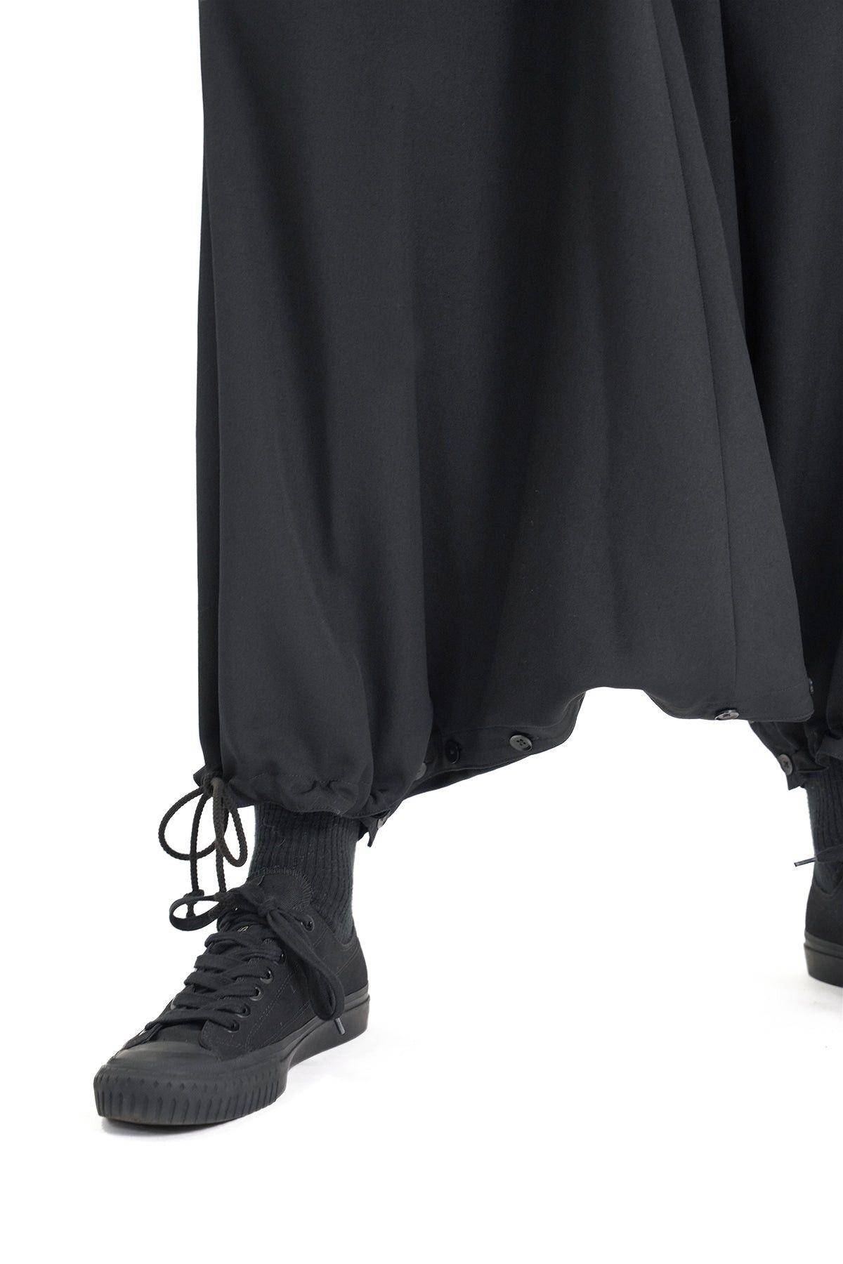 Yohji Yamamoto Yohji Yamamoto Pour Homme WGabardine Sarouel Skirt Wide Pant Size US 32 / EU 48 - 18 Thumbnail