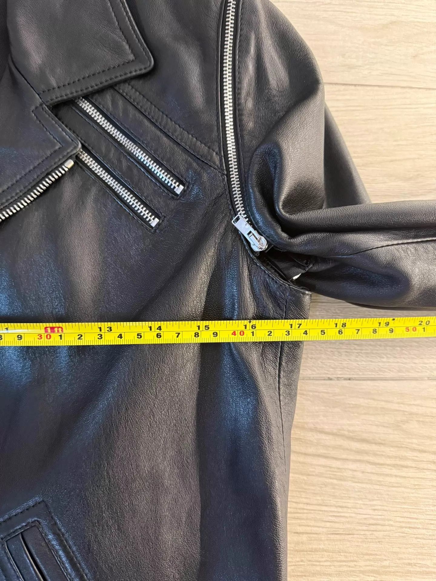 Saint Laurent Paris Saint Laurent by Hedi Slimane 15AW 5Chain Leather Jacket 44 Size US S / EU 44-46 / 1 - 3 Thumbnail