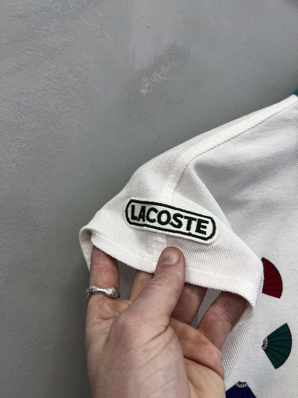 Lacoste × Vintage Vintage Lacoste chemise golf tee rare logo japanese Size M / US 6-8 / IT 42-44 - 5 Thumbnail