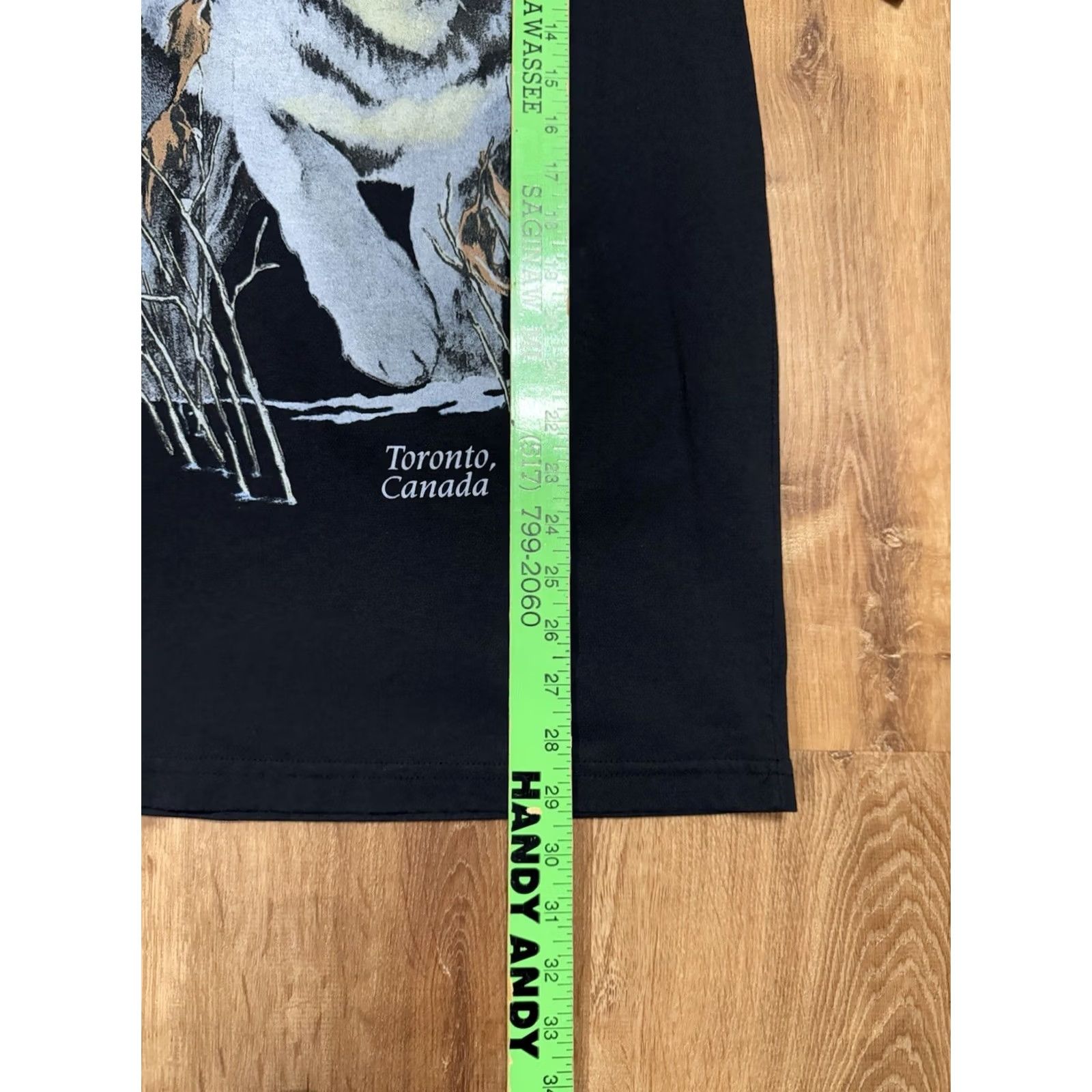 Ed Hardy VINTAGE Wolf Big Print Nature Tee Tshirt Black Mens L Canada Edhar T-Shirt Nature 90s Wolves Mens L Canada Size US L / EU 52-54 / 3 - 8 Thumbnail