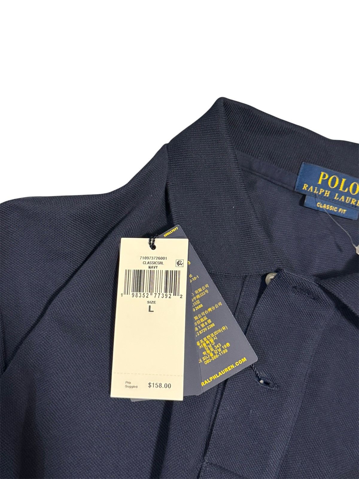 Polo Ralph Lauren 160$ Polo Ralph Lauren Colourful Embroidered Logo Polo Shirt Size US L / EU 52-54 / 3 - 6 Thumbnail