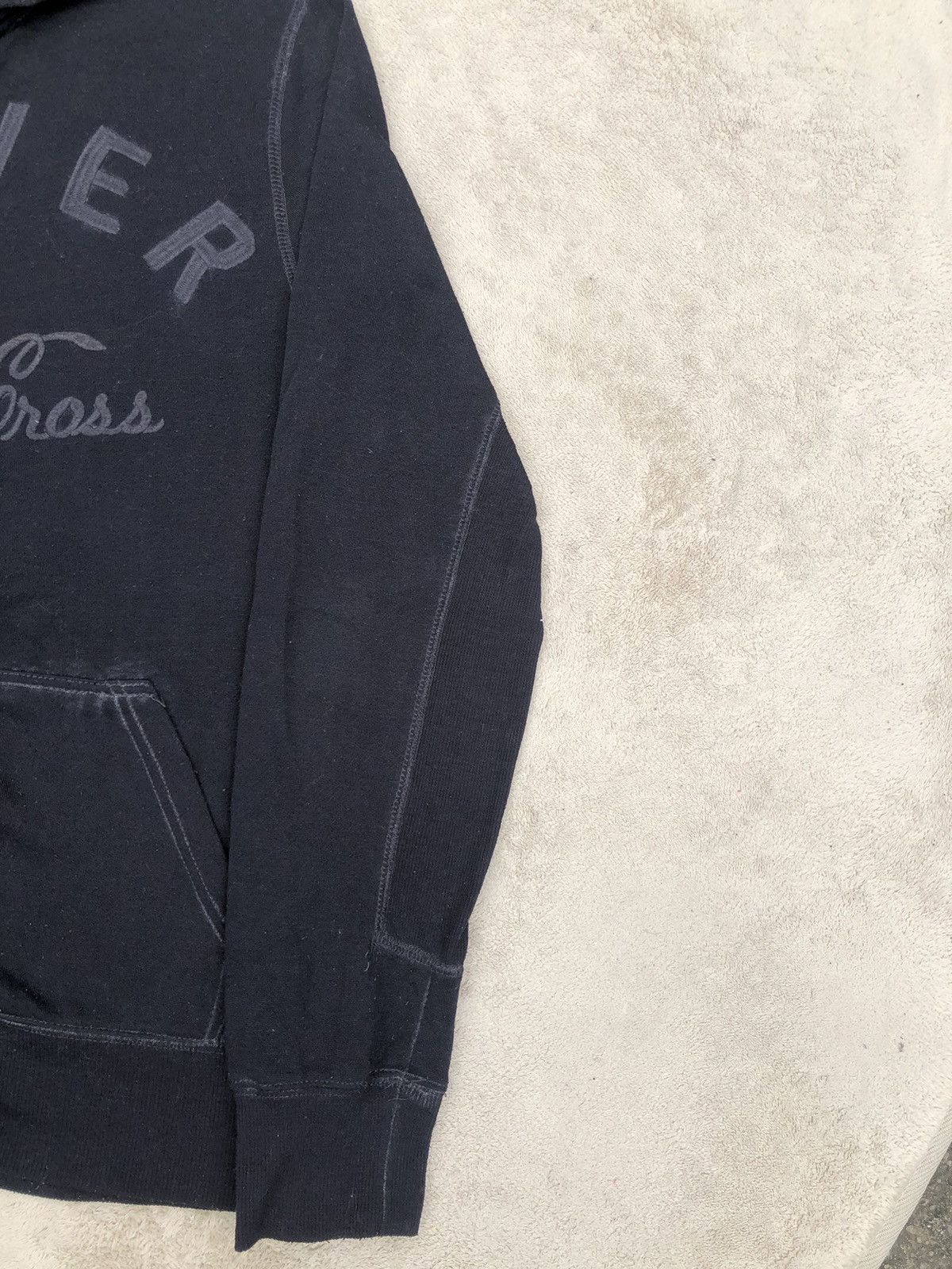 Vintage Vintage Silver Off Trims Moto Cross Embroidery Hoodie Size US L / EU 52-54 / 3 - 5 Thumbnail