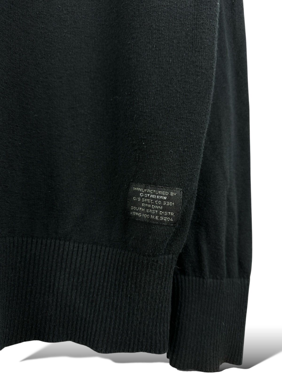 G-Star Vintage Y2K G-Star Shield R Knit Sweater Embroidered Logo Size US L / EU 52-54 / 3 - 16 Thumbnail