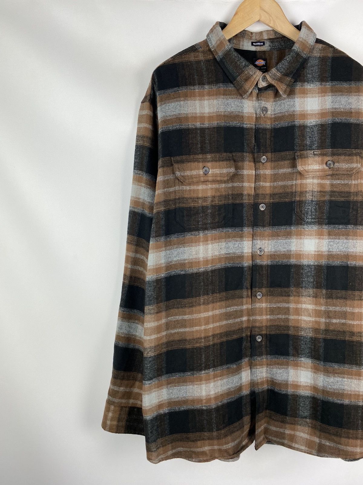 Dickies Dickies men’s checked flannel button up shirt size 3XL Size US XXL / EU 58 / 5 - 2 Thumbnail