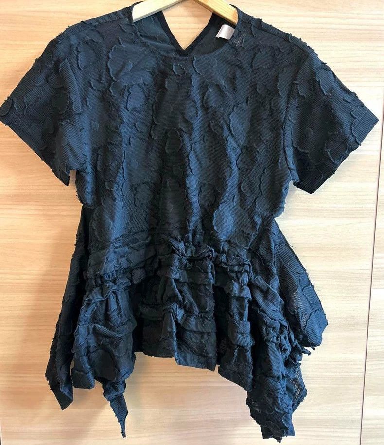 Comme des Garcons COMME des GARCONS Black Vintage Pattern Top - dmc Size US S / EU 44-46 / 1 - 1 Thumbnail