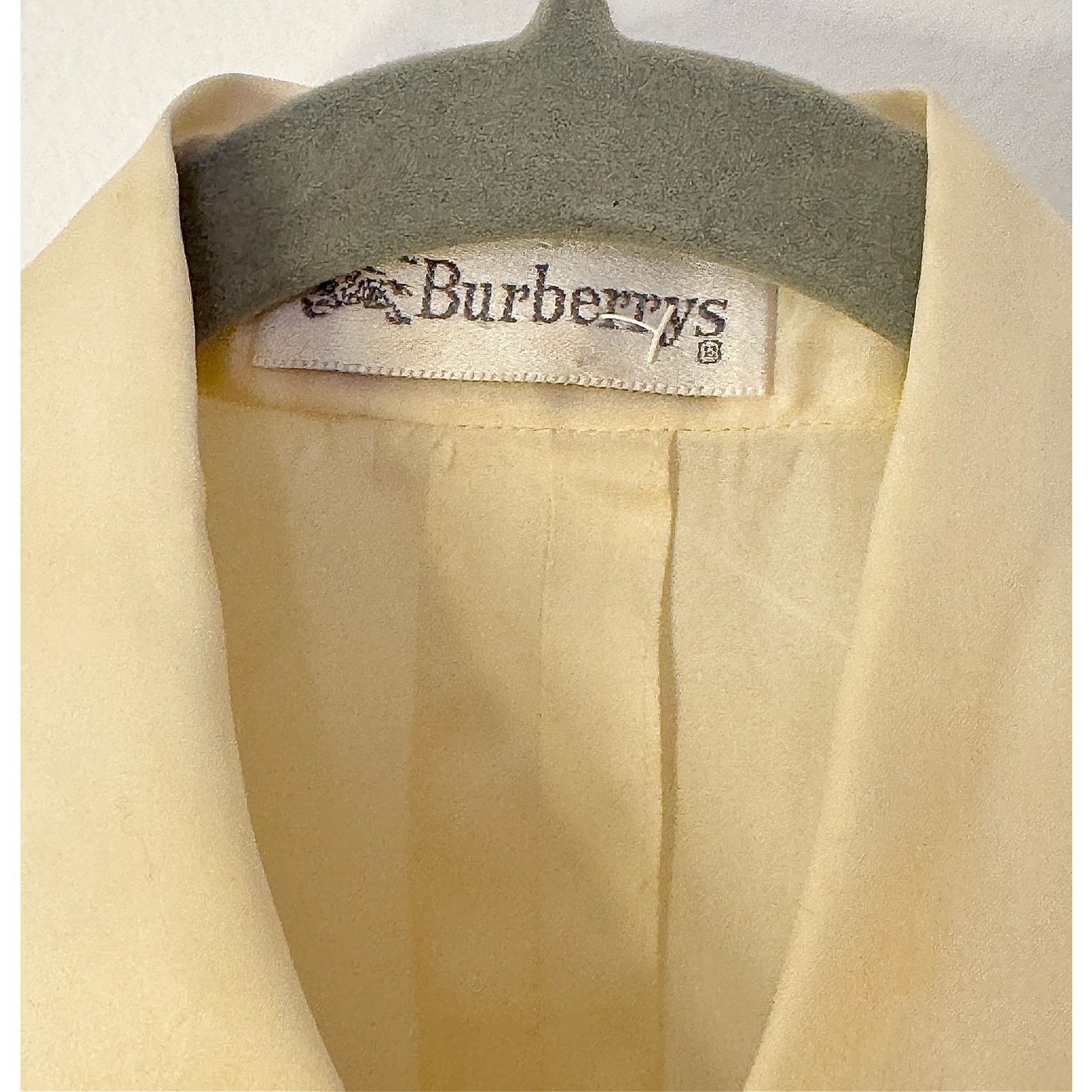 Burberry Burberry Women's Off-White Silk Tuxedo Vest Size XL / US 12-14 / IT 48-50 - 3 Thumbnail