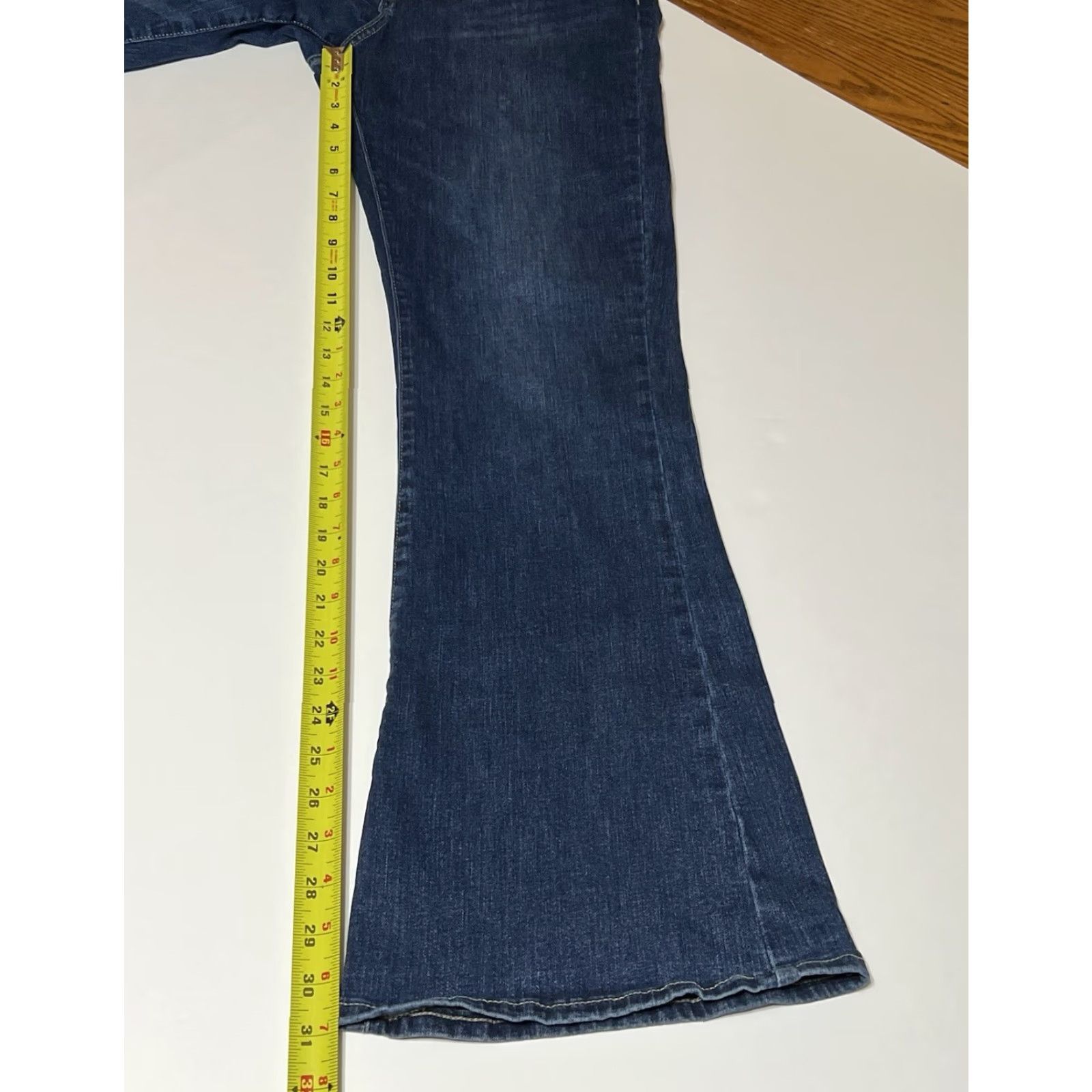 Lucky Brand Lucky Brand High Rise Flare Stevie Stretch Women's Jeans 10/30 Blue Size 32" / US 10 / IT 46 - 5 Thumbnail