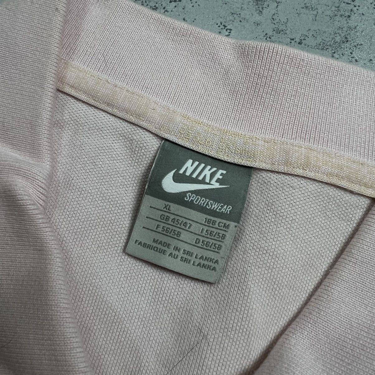 Nike 00s NIKE RETRO LOGO VINTAGE Y2K STRIPED BUTTON UP POLO SHIRT Size US L / EU 52-54 / 3 - 7 Thumbnail