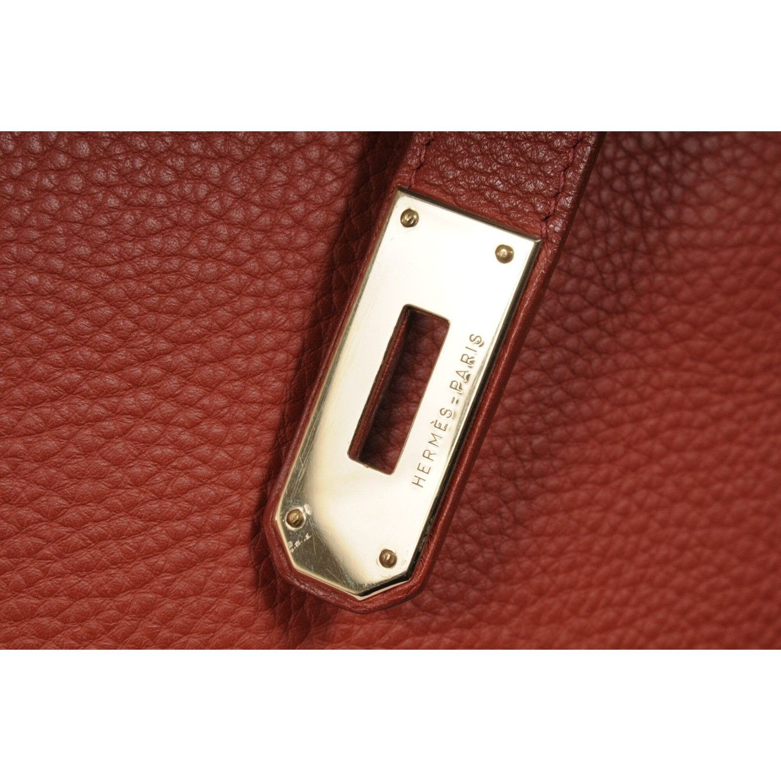 Hermes Vintage Kelly 50 Red Bordeaux Gold Hardware Travel Ca Size ONE SIZE - 10 Thumbnail