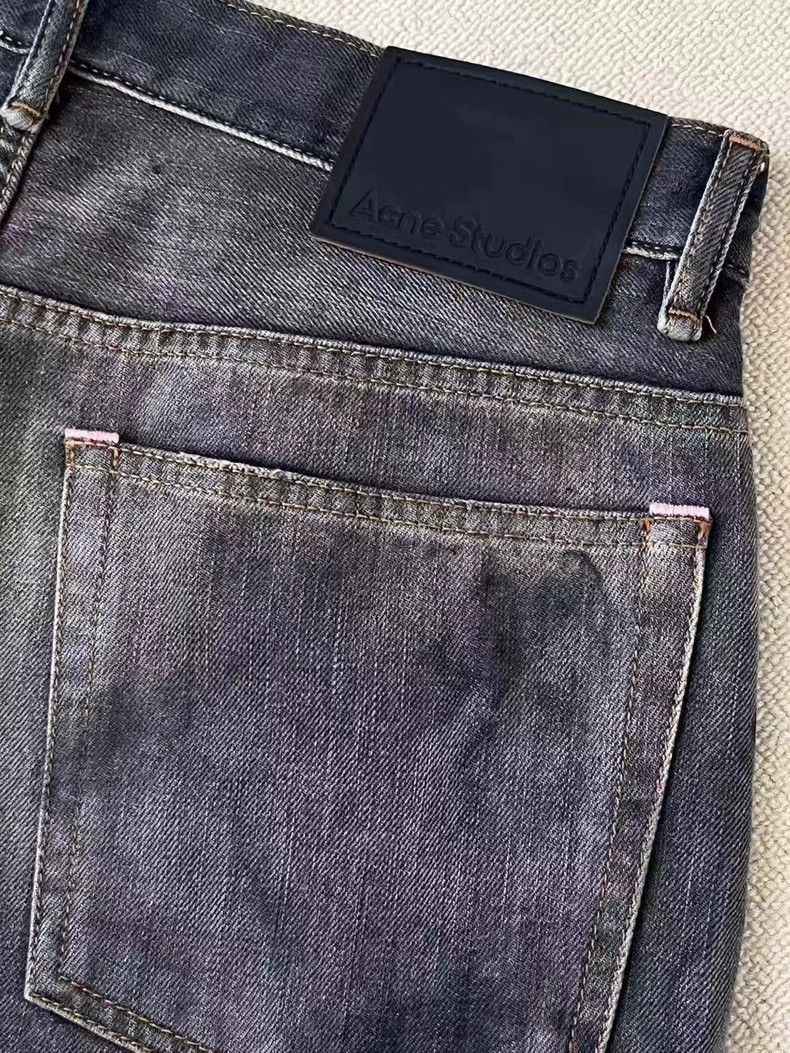 Acne Studios acne studios Aged loose wide-leg jeans 2506-Nextarrow Size US 31 - 3 Thumbnail