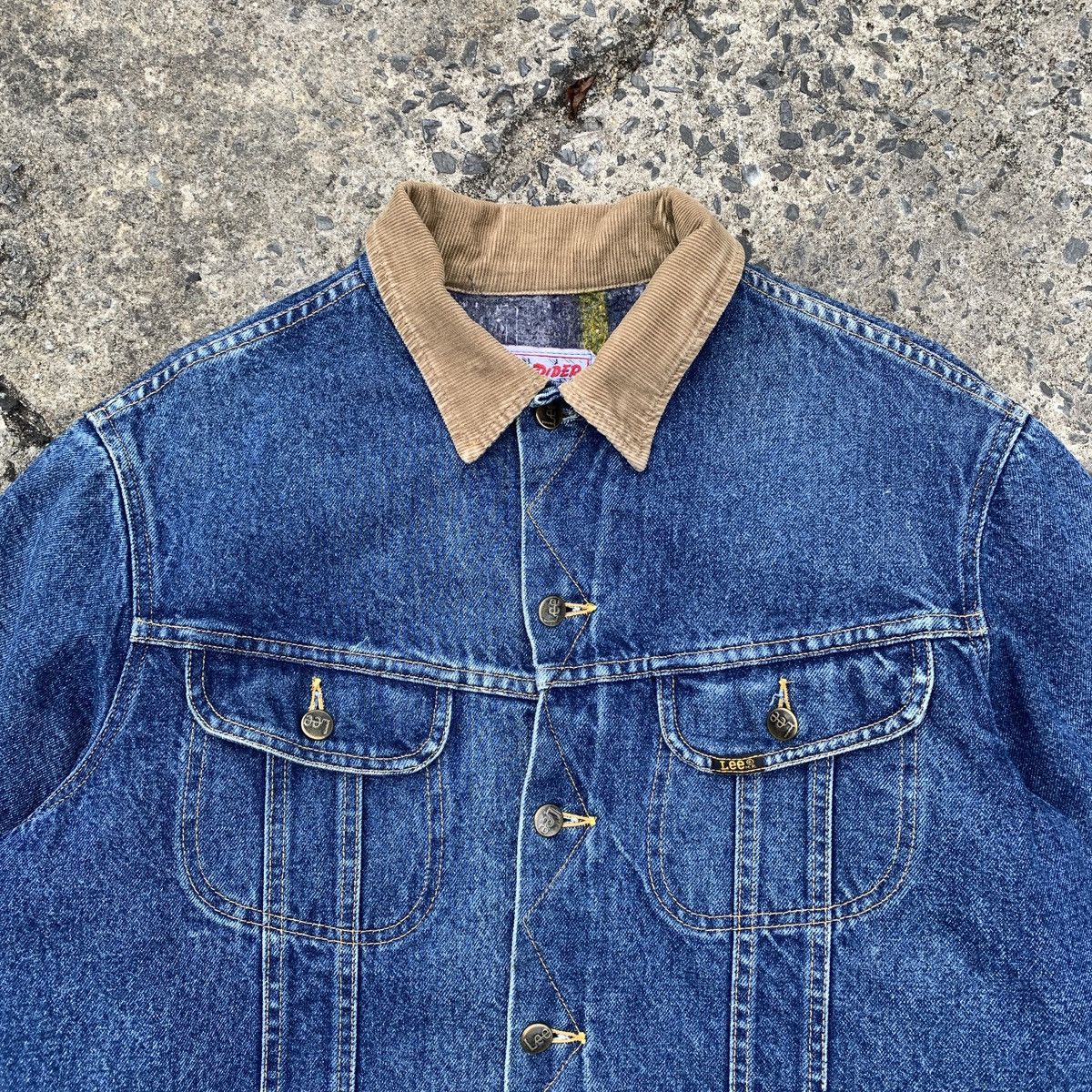 Lee × Vintage Lee Storm Riders 80s Canada Denim Linen Jacket Size US L / EU 52-54 / 3 - 4 Thumbnail