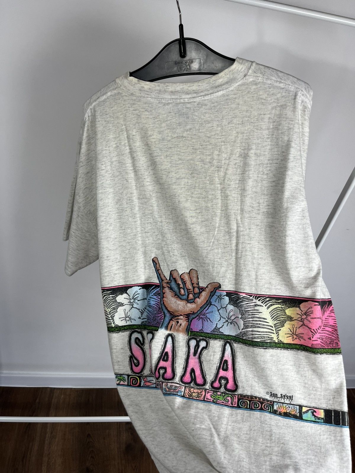 Other Vintage Oneita Hawaii Hang Loose Shaka Single Stitch Tee XXL Size US XXL / EU 58 / 5 - 14 Thumbnail