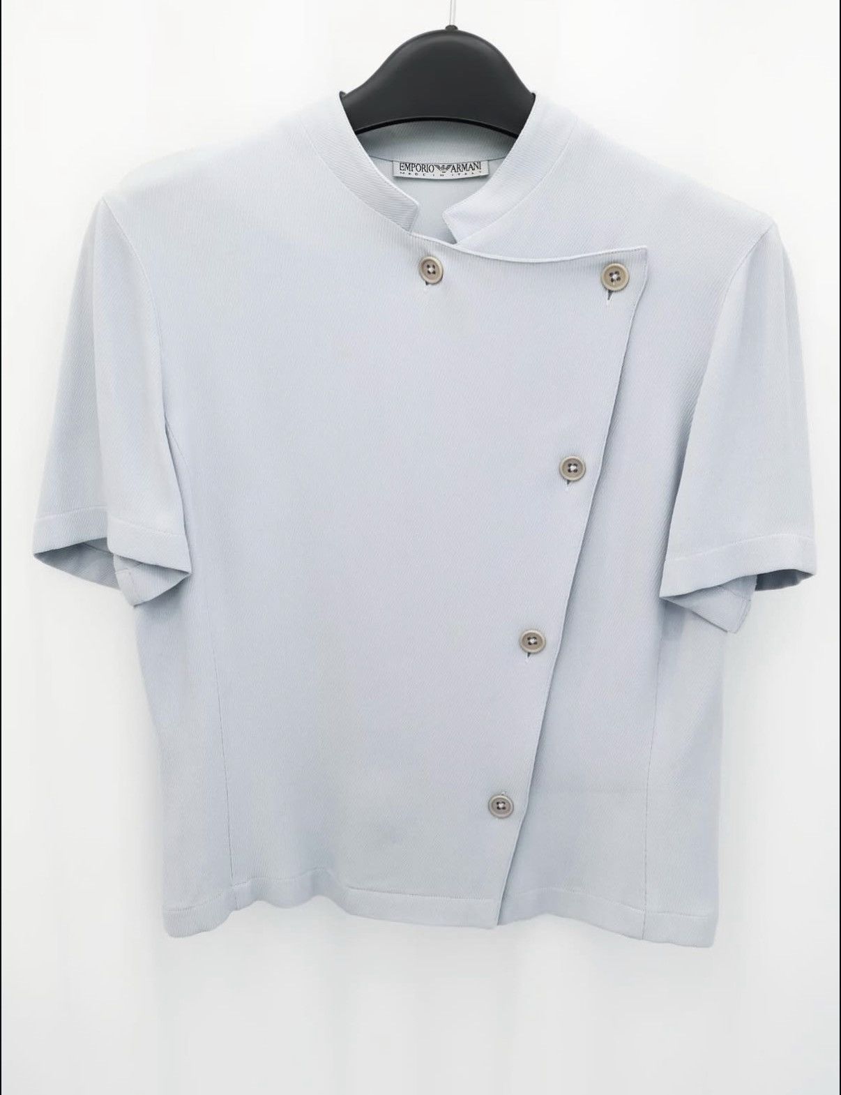 Emporio Armani Emporio Armani Asymmetrical Top Size US S / EU 44-46 / 1 - 1 Thumbnail