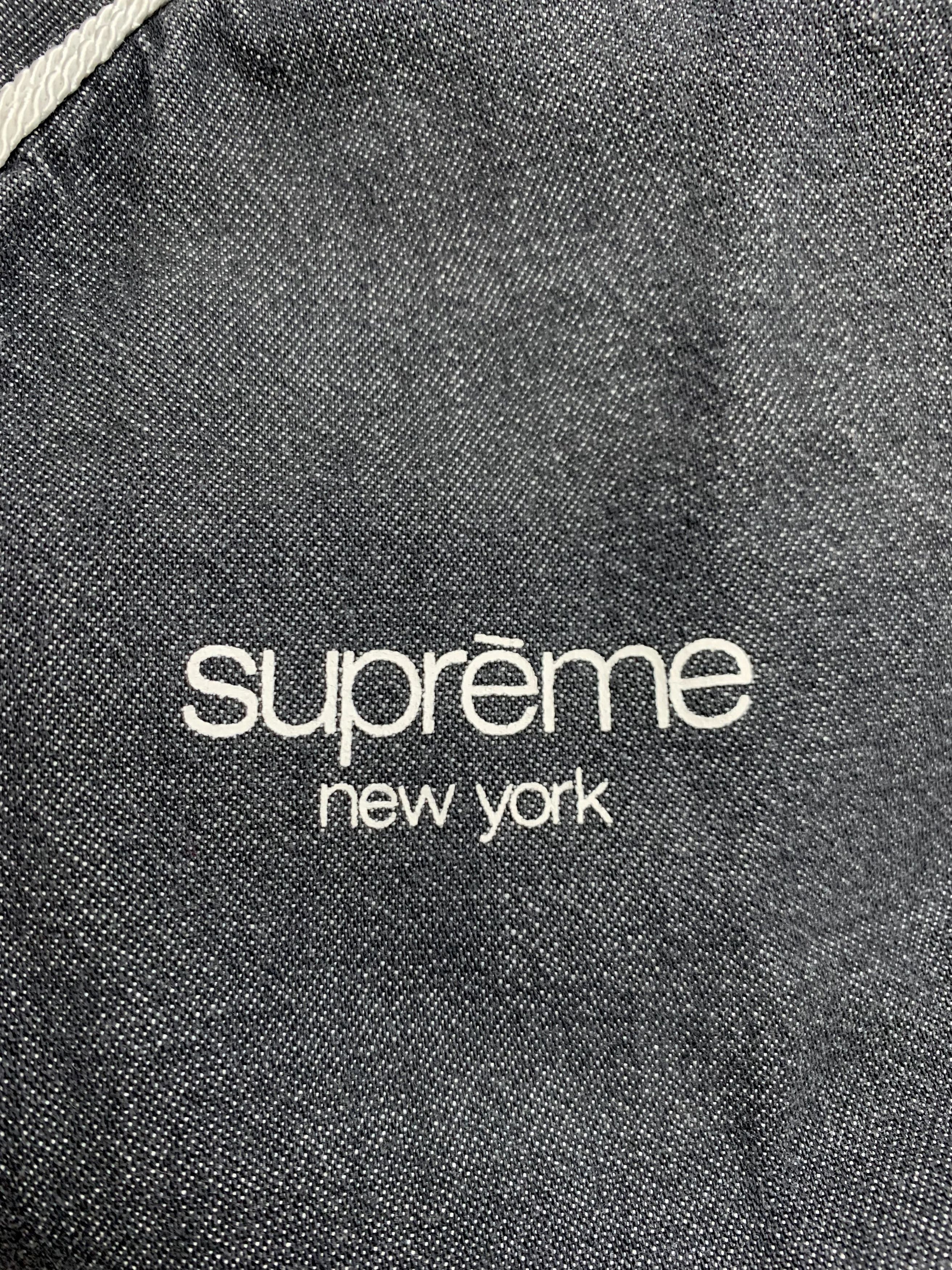 Supreme Supreme SS14 Denim Flannel Shirt Size US M / EU 48-50 / 2 - 4 Thumbnail