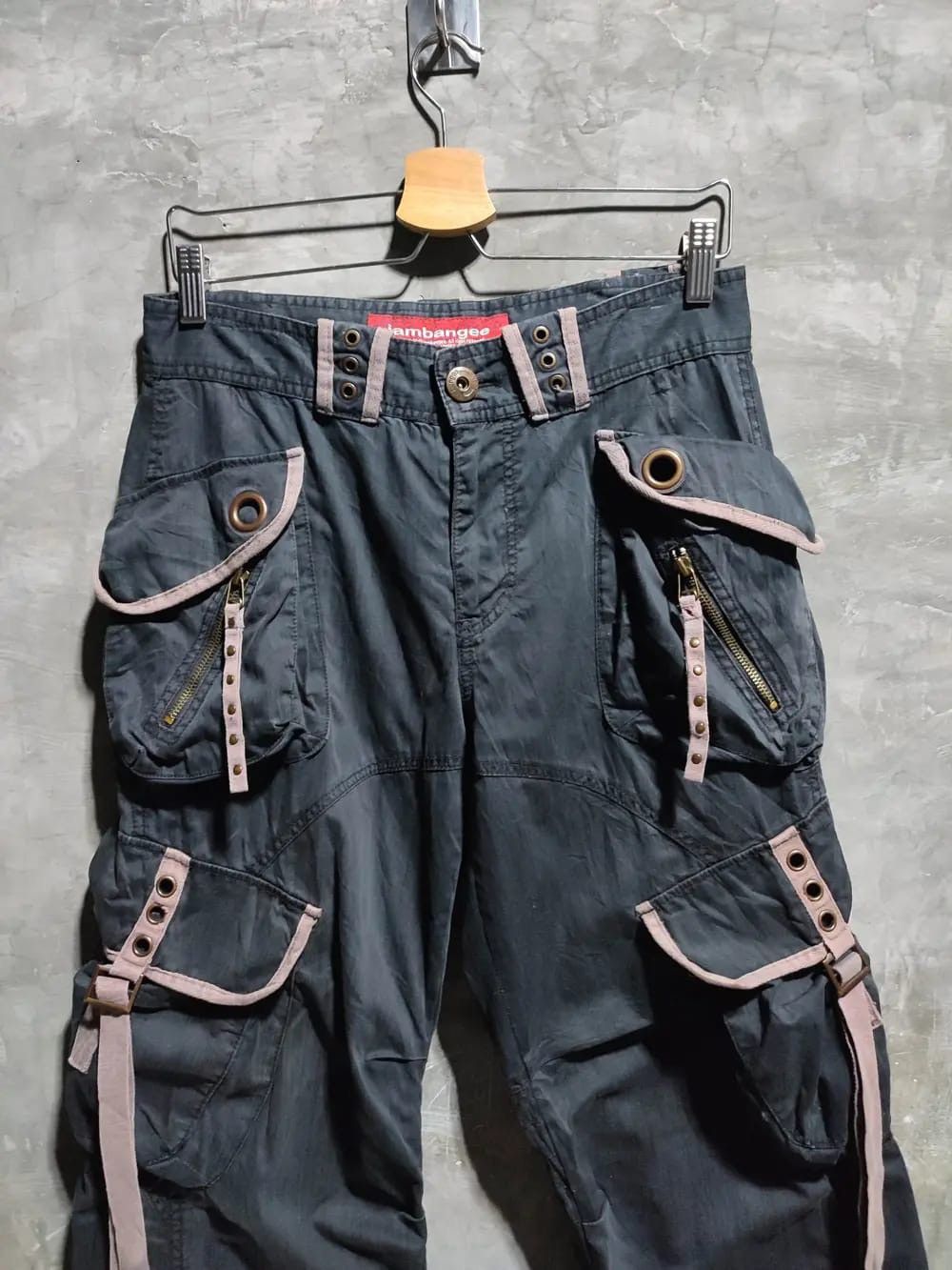 Other Jambangee Multipocket Tactical Cargo Pants bondage Punk Size US 31 - 3 Thumbnail