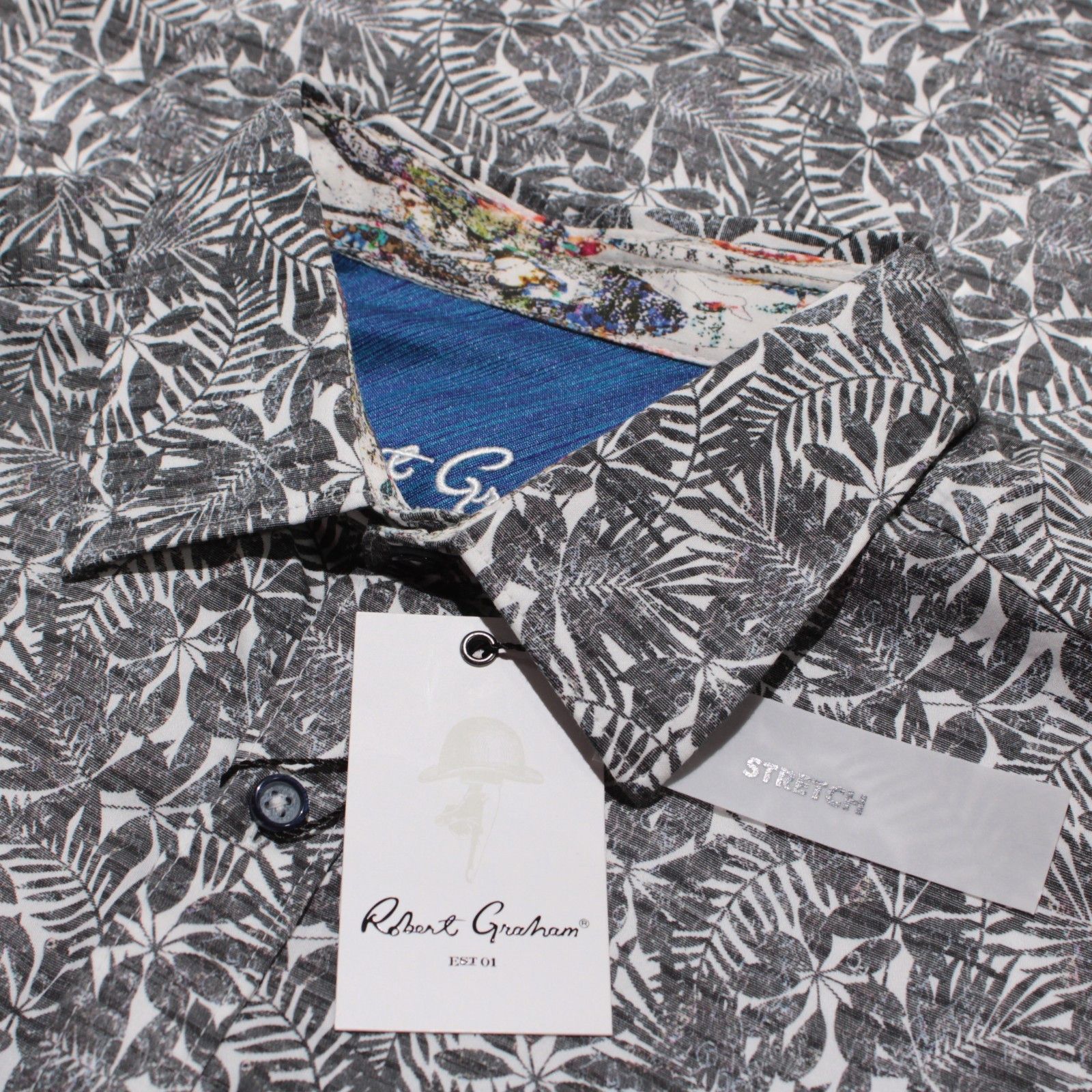 Robert Graham Robert Graham New with tags Shirt Size XL US In Gray Size US XL / EU 56 / 4 - 1 Thumbnail
