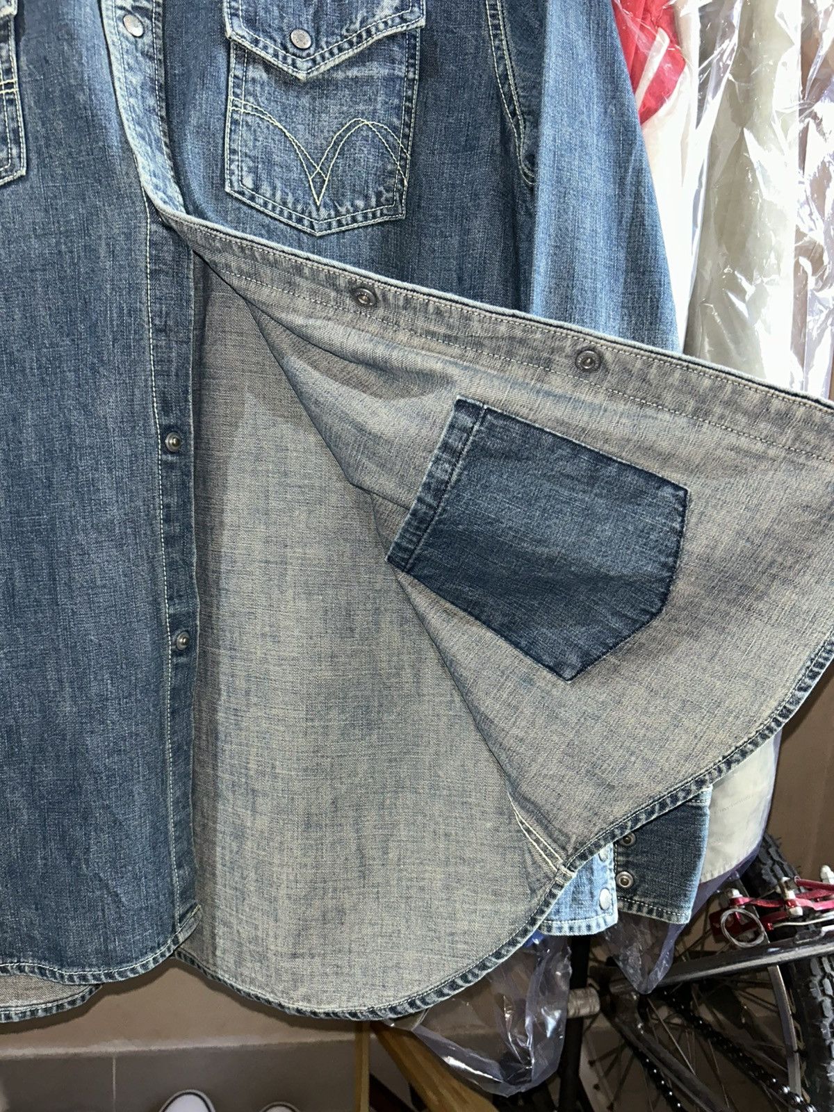 Redmoon Redmoon Western Denim Shirt Size US L / EU 52-54 / 3 - 4 Thumbnail