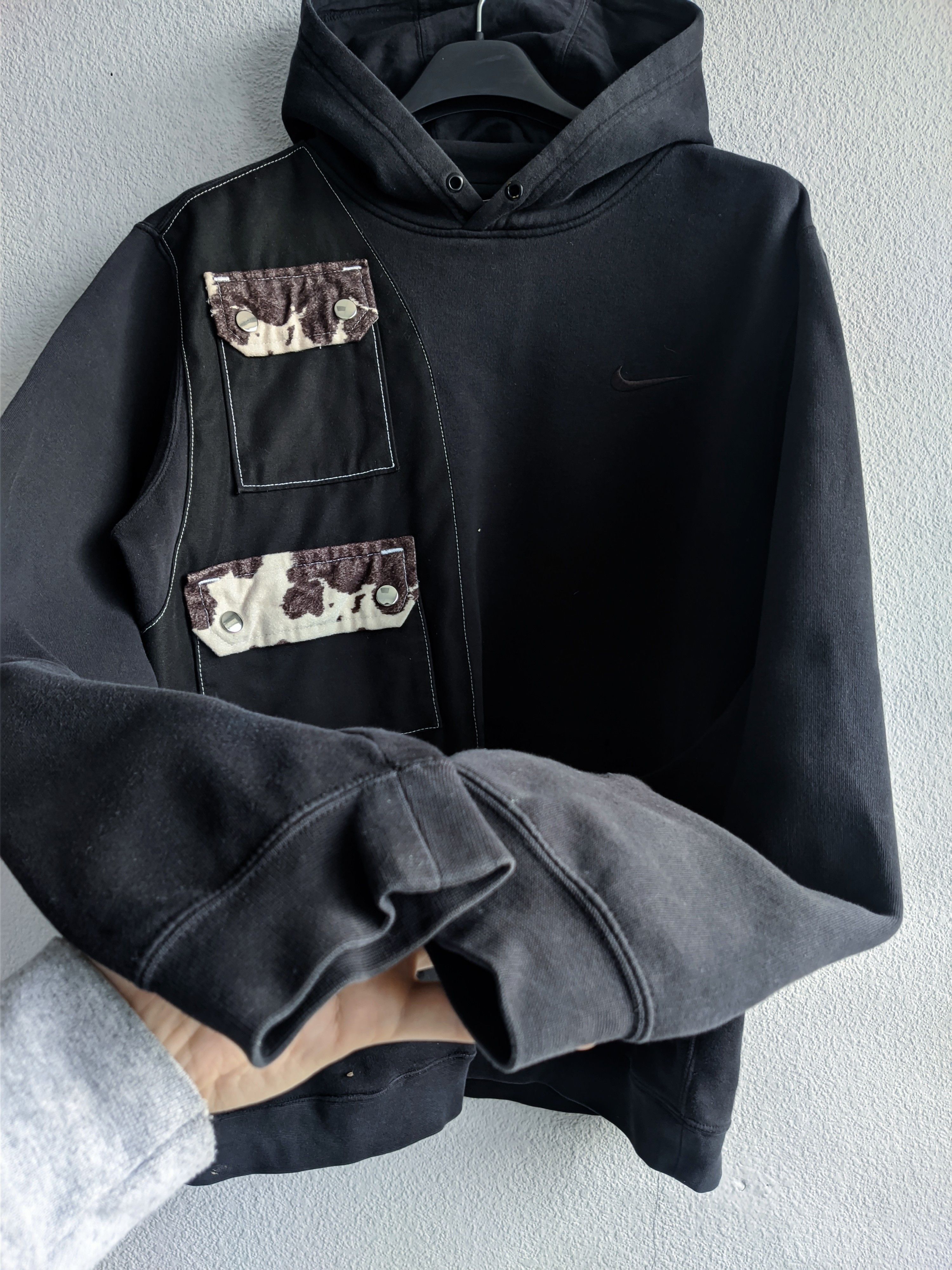 Nike Nike hoodie custom multipocket swoosh y2k Size US M / EU 48-50 / 2 - 2 Thumbnail