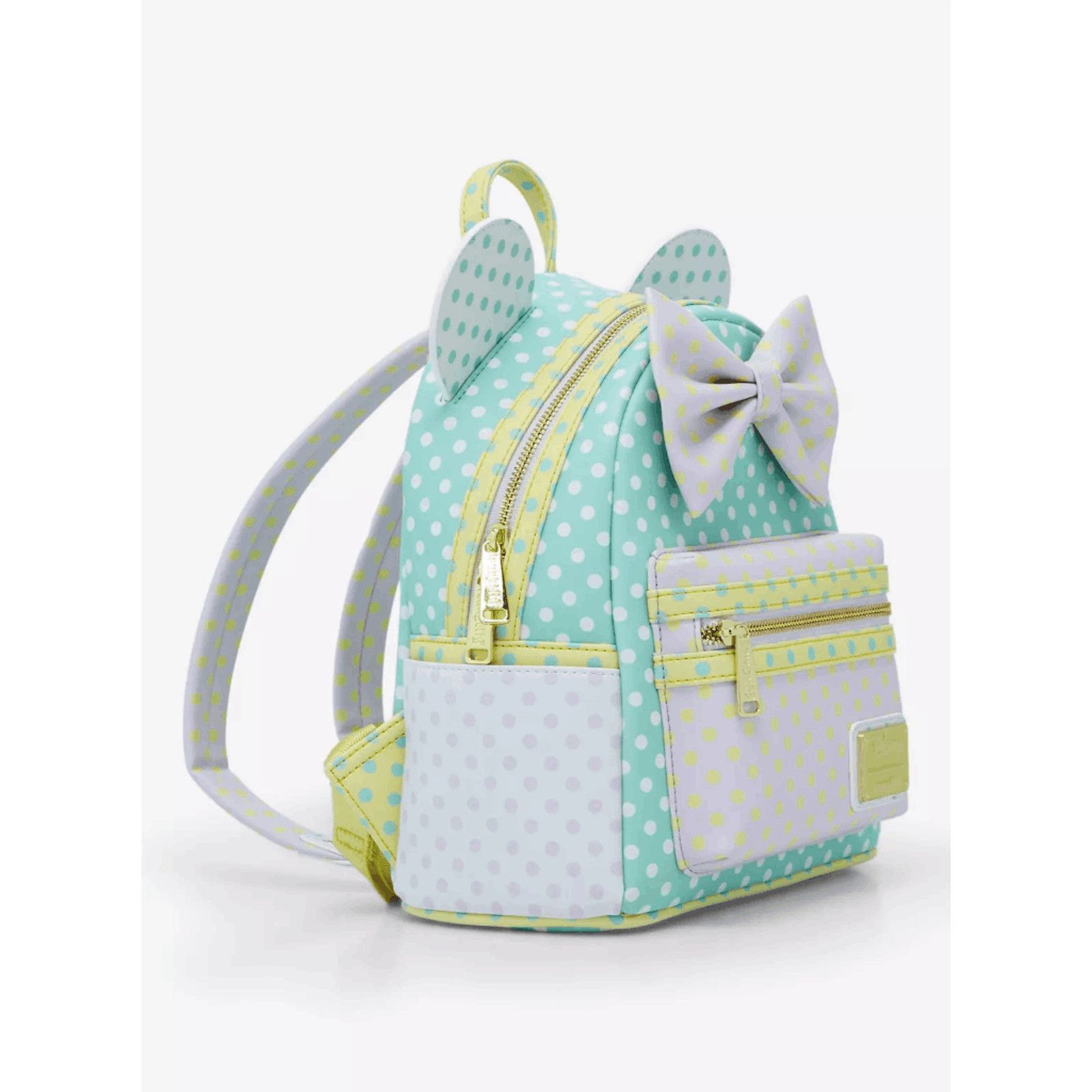 Other Loungefly Disney Minnie Mouse Pastel Polka Dot Mini Backpack Size ONE SIZE - 2 Thumbnail