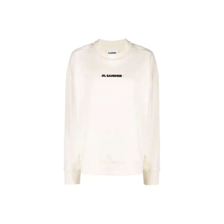 Jil Sander JIL SANDER Logo Print Women's Sweatshirt 0079 Size S / US 4 / IT 40 - 1 Thumbnail