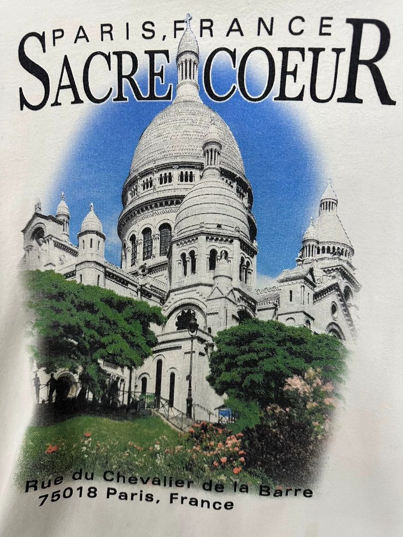 Balenciaga Balenciaga Short-sleeved shirt, castle design, white, cast Size US L / EU 52-54 / 3 - 3 Thumbnail