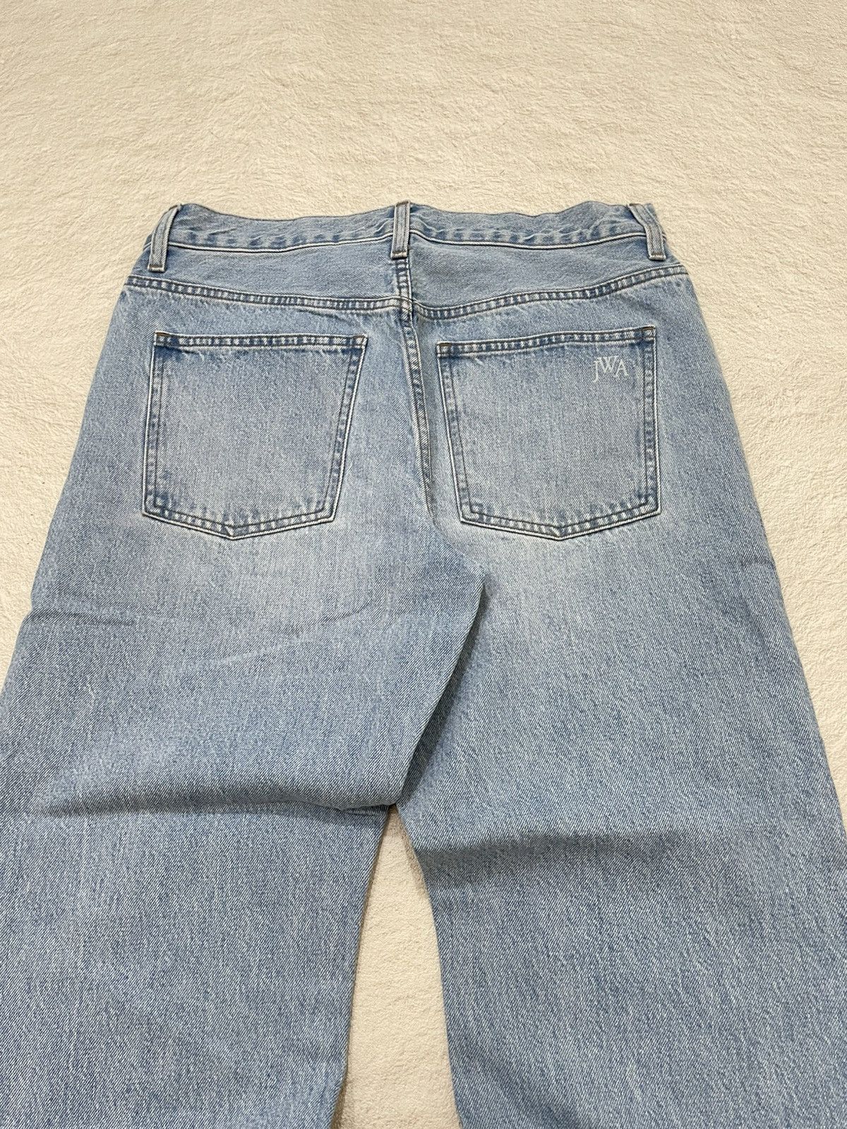 JW Anderson × Uniqlo 2000s JWanderson Blue Jeans Washed Denim Size US 28 / EU 44 - 7 Thumbnail
