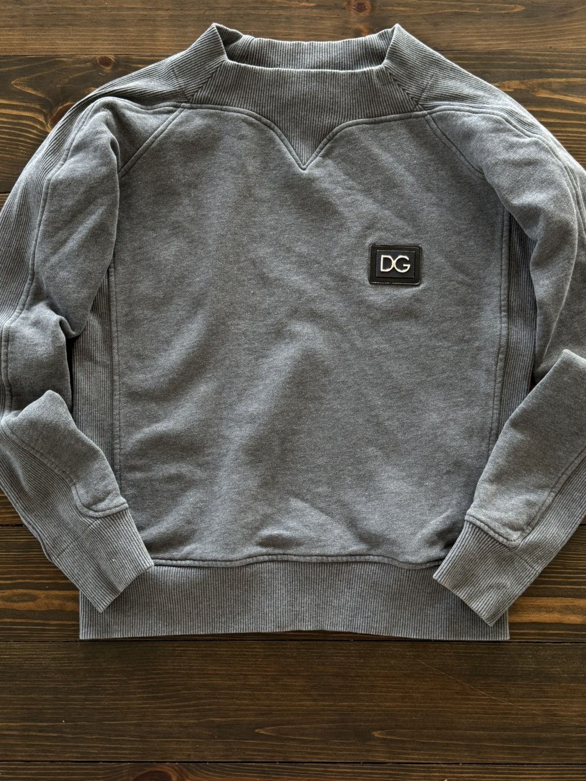 Dolce & Gabbana D&G Dolce & Gabbana Grey Basic Sweatshirt + Pants Suit Size M / US 6-8 / IT 42-44 - 7 Thumbnail