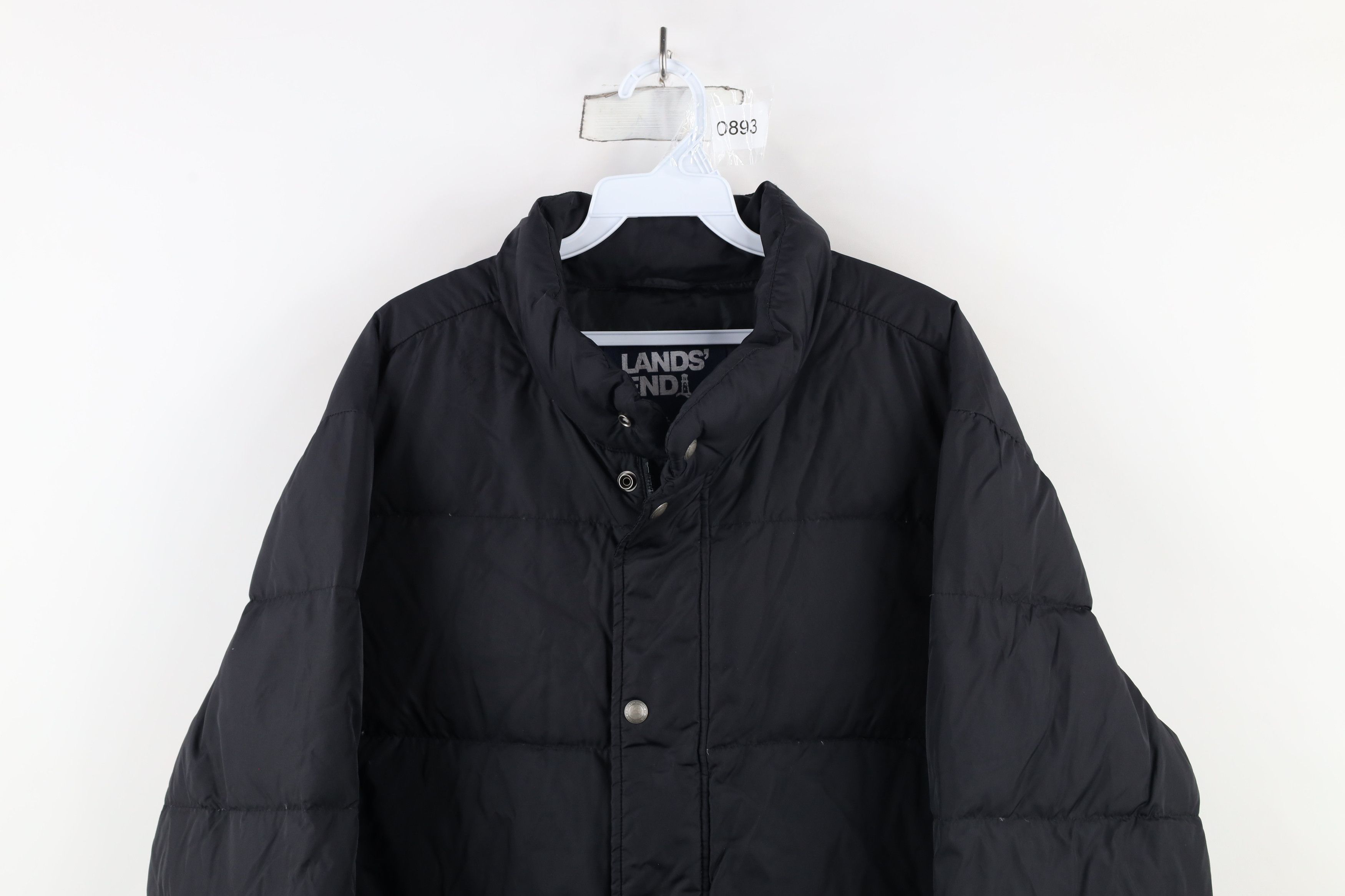 Lands' End × Vintage Vintage Y2K Lands End Down Insulated Puffer Jacket Black Size US L / EU 52-54 / 3 - 2 Thumbnail