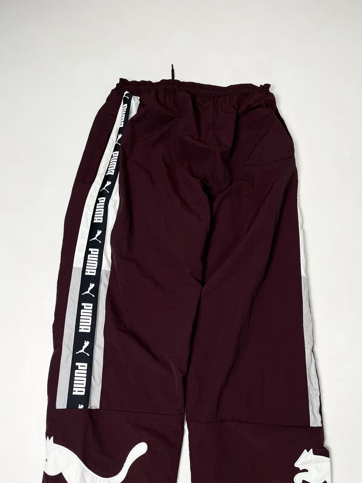 Puma Vintage 🐯 Puma big logo lampass nylon speedcat pants Size US 32 / EU 48 - 7 Thumbnail