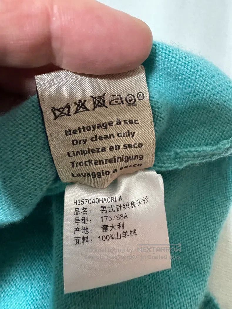 Hermes Hermes Cashmere short-sleeve, 100% cashmere, knitted short Size US L / EU 52-54 / 3 - 8 Thumbnail