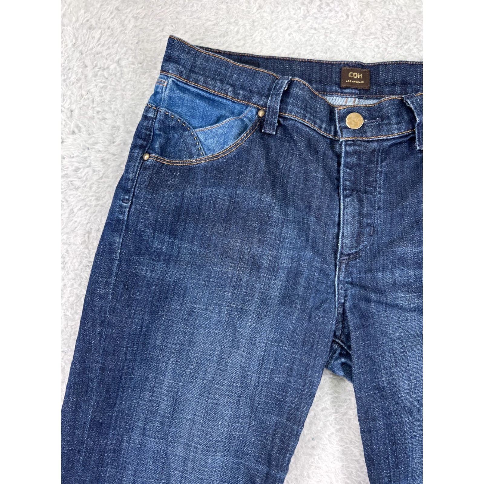Citizens Of Humanity Citizens of Humanity COH Jeans Capri Womens 8 Blue Cotton Denim Medium Stretch 5-Pocket Designer American United States 2000s Womens jeans Size 30" / US 8 / IT 44 - 6 Thumbnail