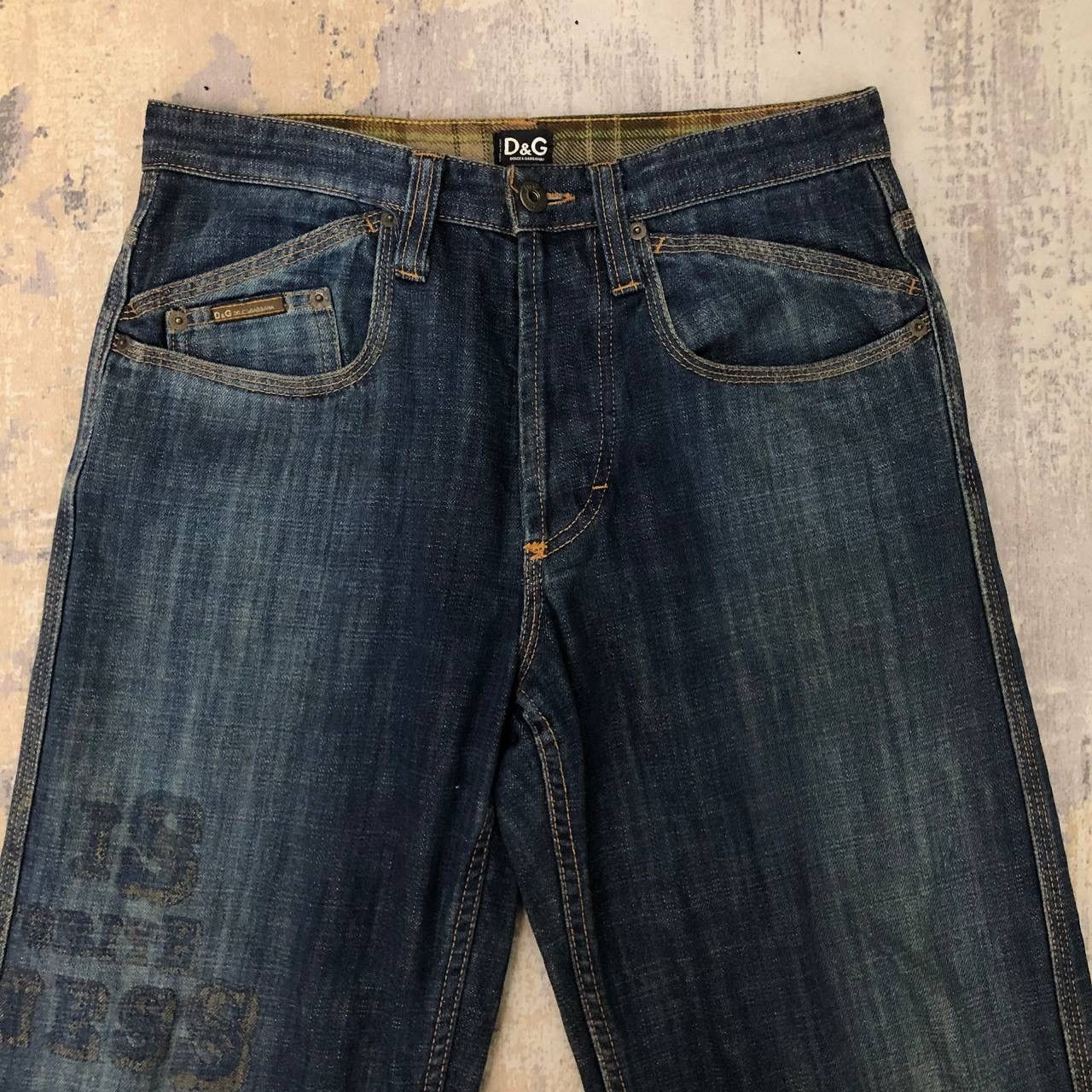 Dolce & Gabbana P858. DOLCE & GABBANA FLARED JEANS Size US 30 / EU 46 - 2 Thumbnail