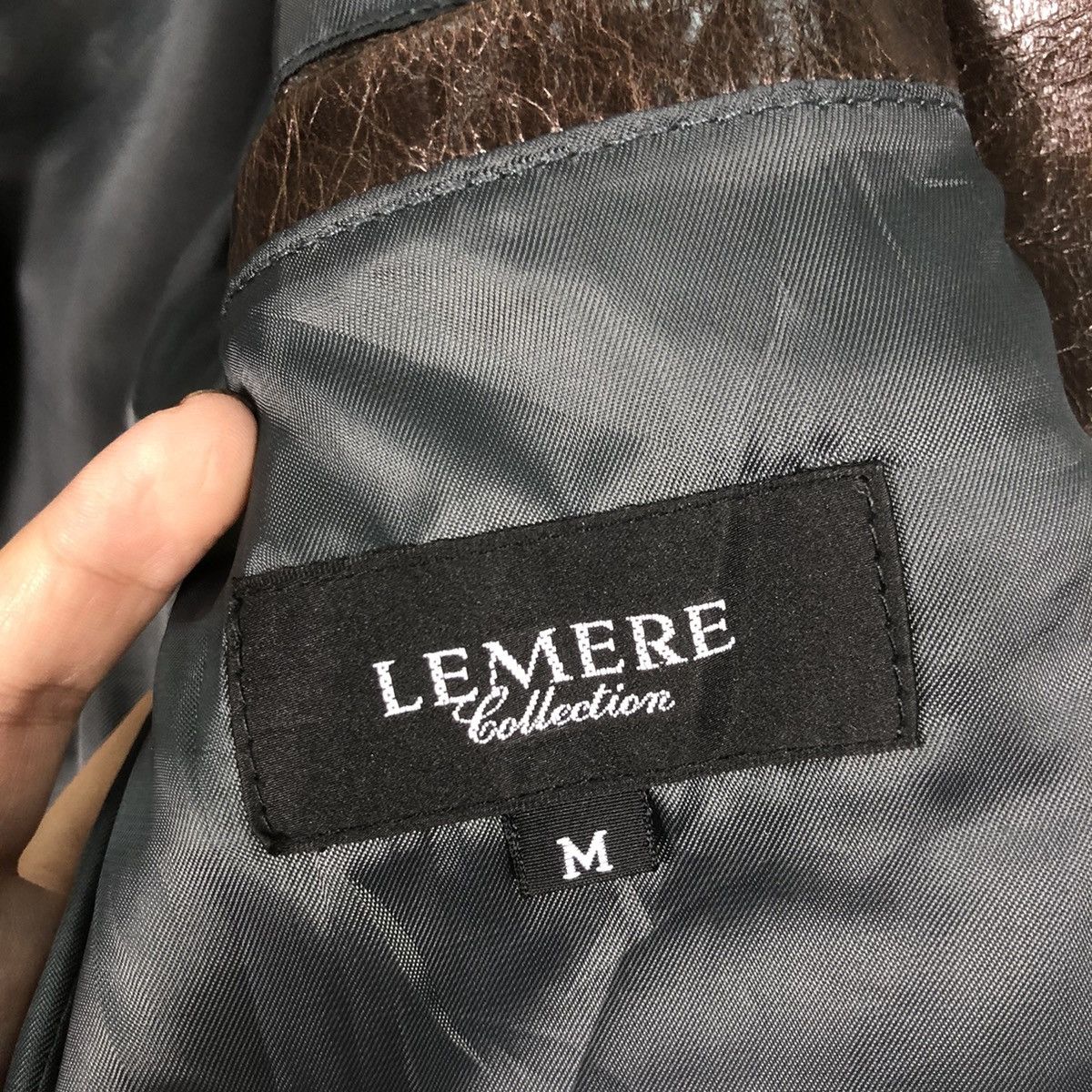 Genuine Leather Limere sheep leather jacket coat Size US S / EU 44-46 / 1 - 10 Thumbnail