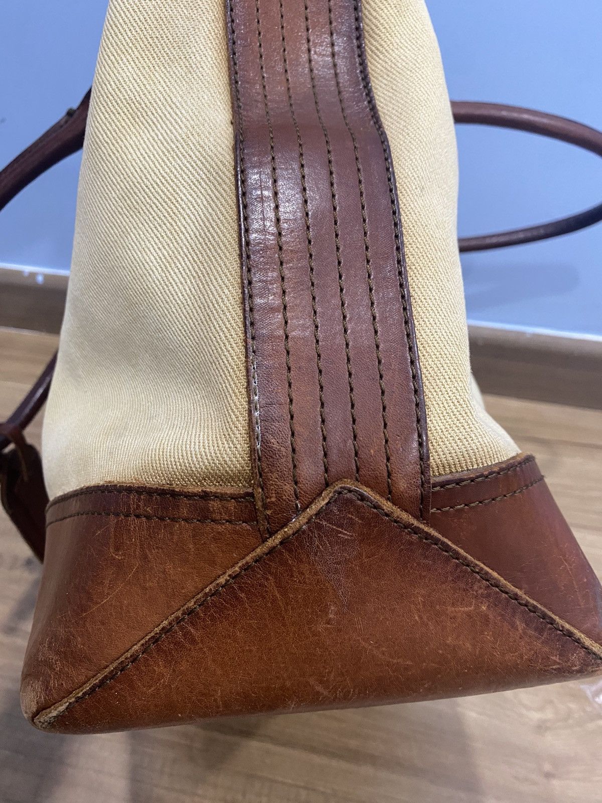Polo Ralph Lauren Polo Ralph Lauren canvas leather tote bag Size ONE SIZE - 16 Thumbnail