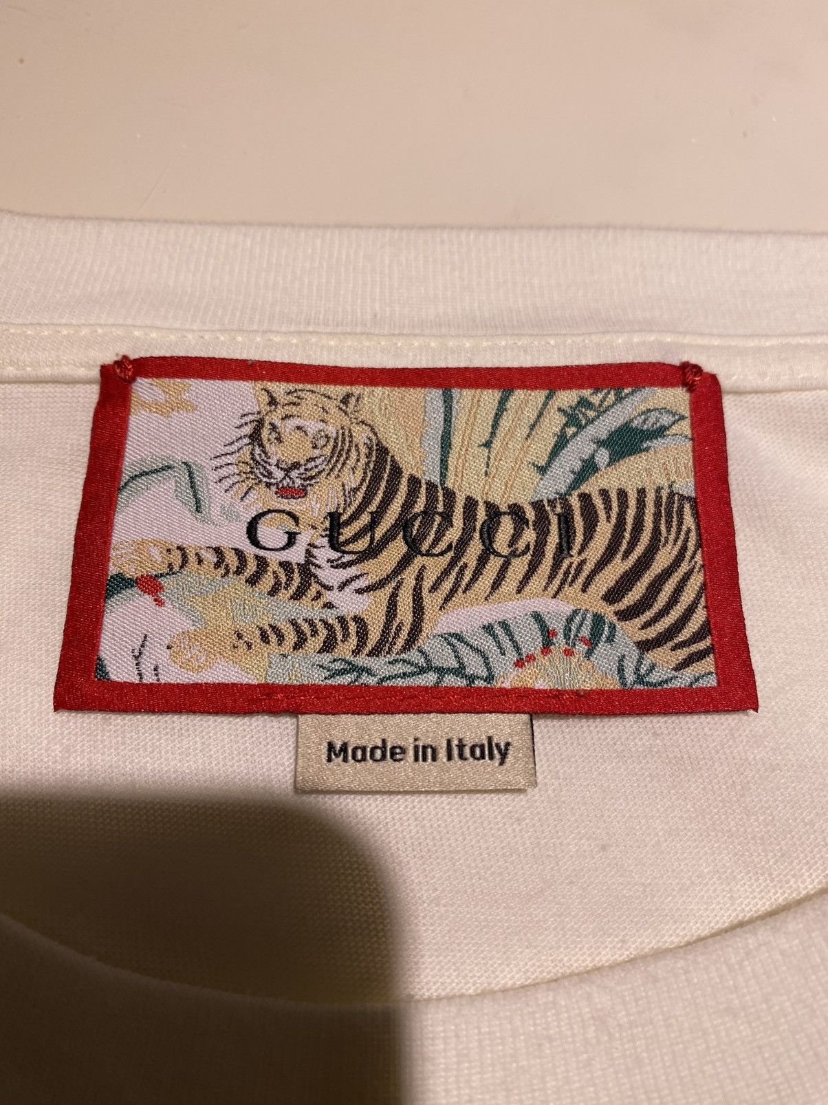 Gucci Gucci Tiger Interlocking G Tee Size M Size US M / EU 48-50 / 2 - 6 Thumbnail