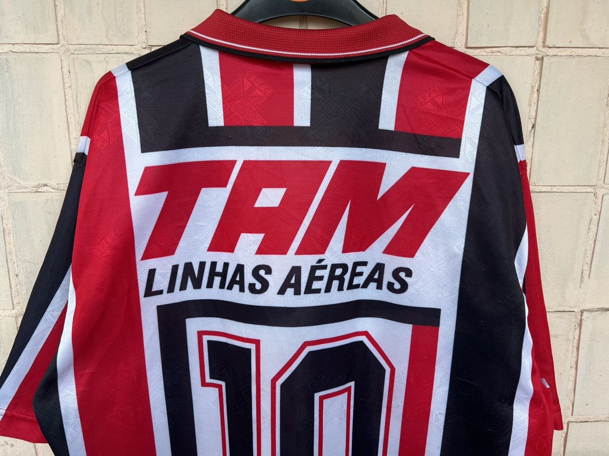 Vintage Vintage Jersey Sao Paulo Penalty Away Shirt Brazil 90s #10 Size US M / EU 48-50 / 2 - 15 Thumbnail