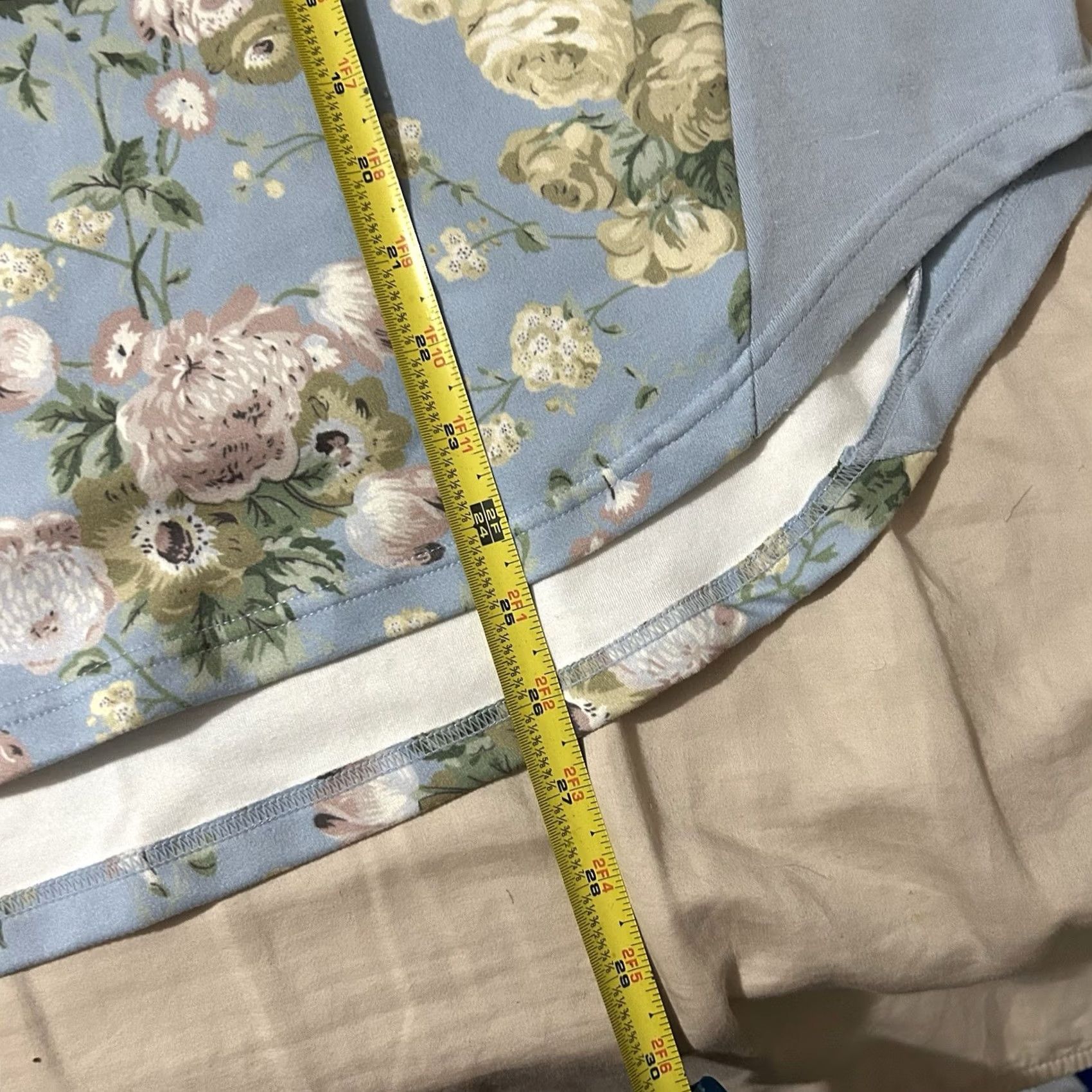 Vintage Tuckernuck Sport Floral Swing Funnel Neck Sweatshirt Size Med/Large Women’s Size L / US 10 / IT 46 - 6 Thumbnail