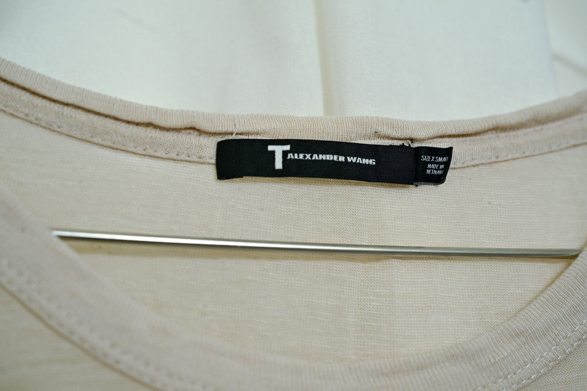 T by Alexander Wang Muscle Tank in Bone Size US XS / EU 42 / 0 - 3 Thumbnail