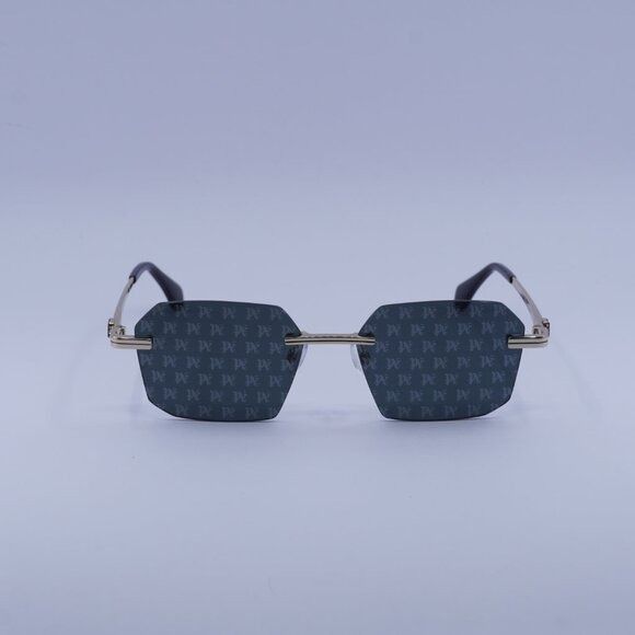 Palm Angels Palm Angels PERI10G QUARTZ 7607 Sunglasses Gold Geometric Size ONE SIZE - 5 Thumbnail