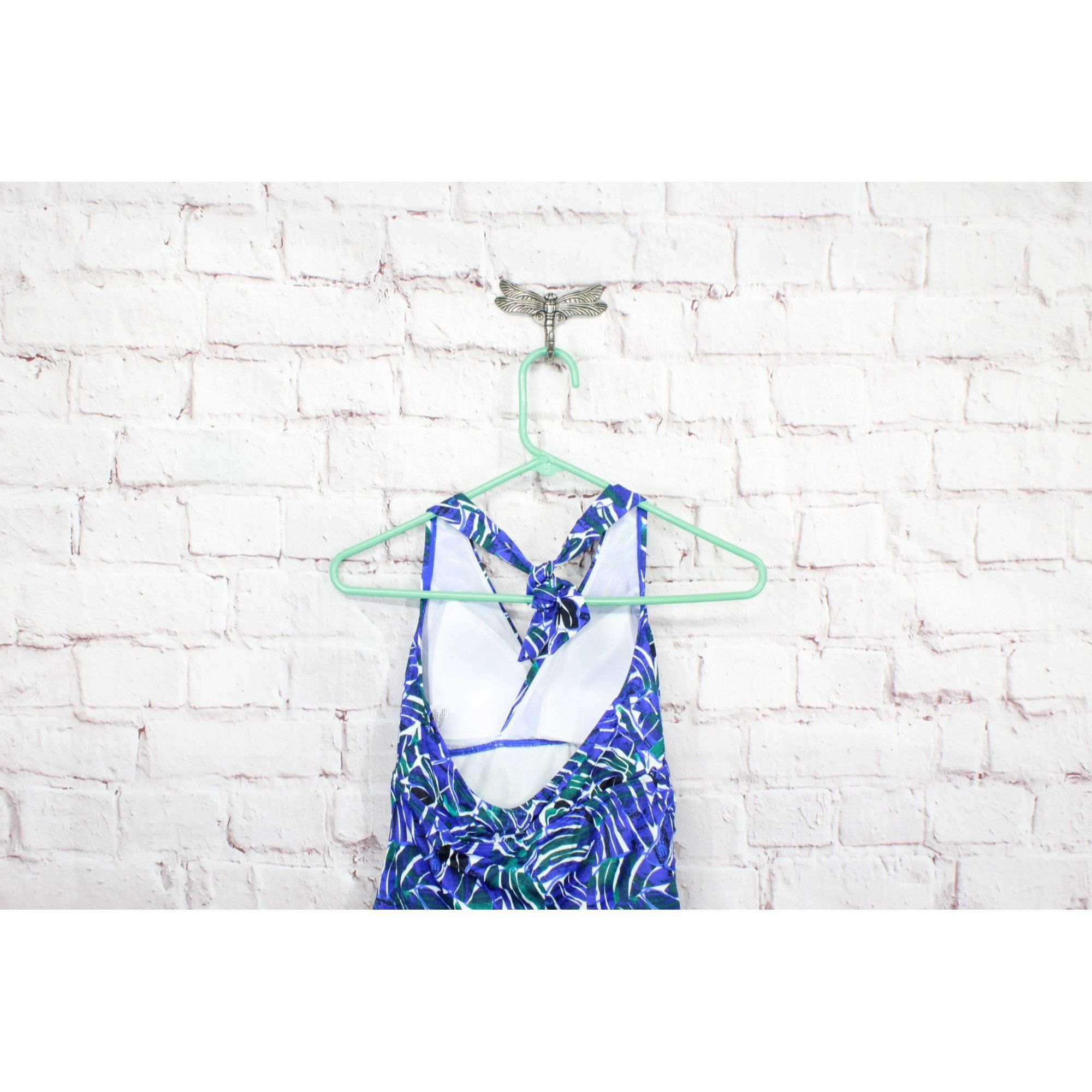 L.L. Bean × Swims LL Bean Women's Mix and Match Swim Collection Halter Size M / US 6-8 / IT 42-44 - 4 Thumbnail