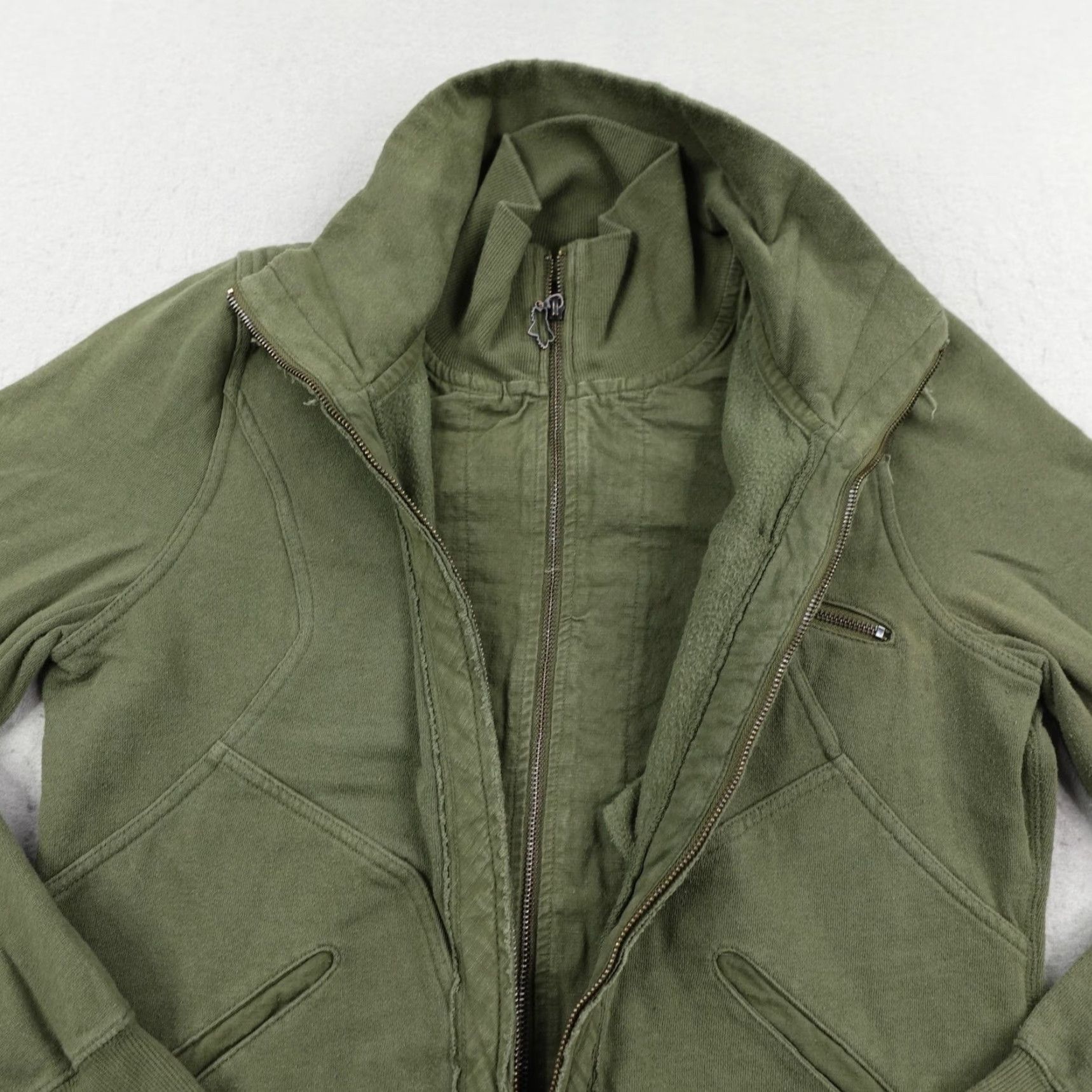 Fox Racing Fox Racing Jacket Womens XL Green Full Zip Up Moto Layered Lined Ripstop Coat Size XL / US 12-14 / IT 48-50 - 5 Thumbnail