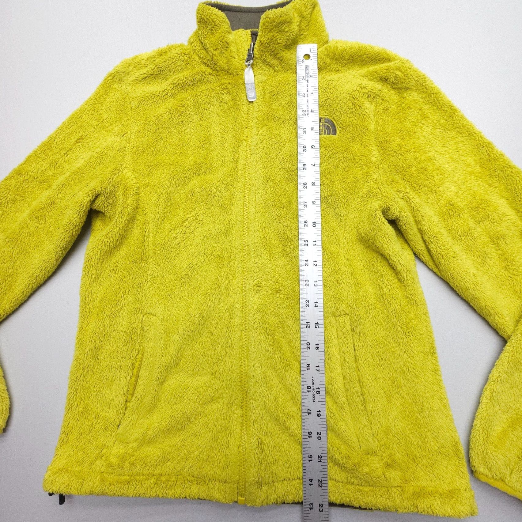 The North Face The North Face Fleece Jacket Womens Small Yellow Shaggy Y2K Gorpcore Hiking Size S / US 4 / IT 40 - 6 Thumbnail
