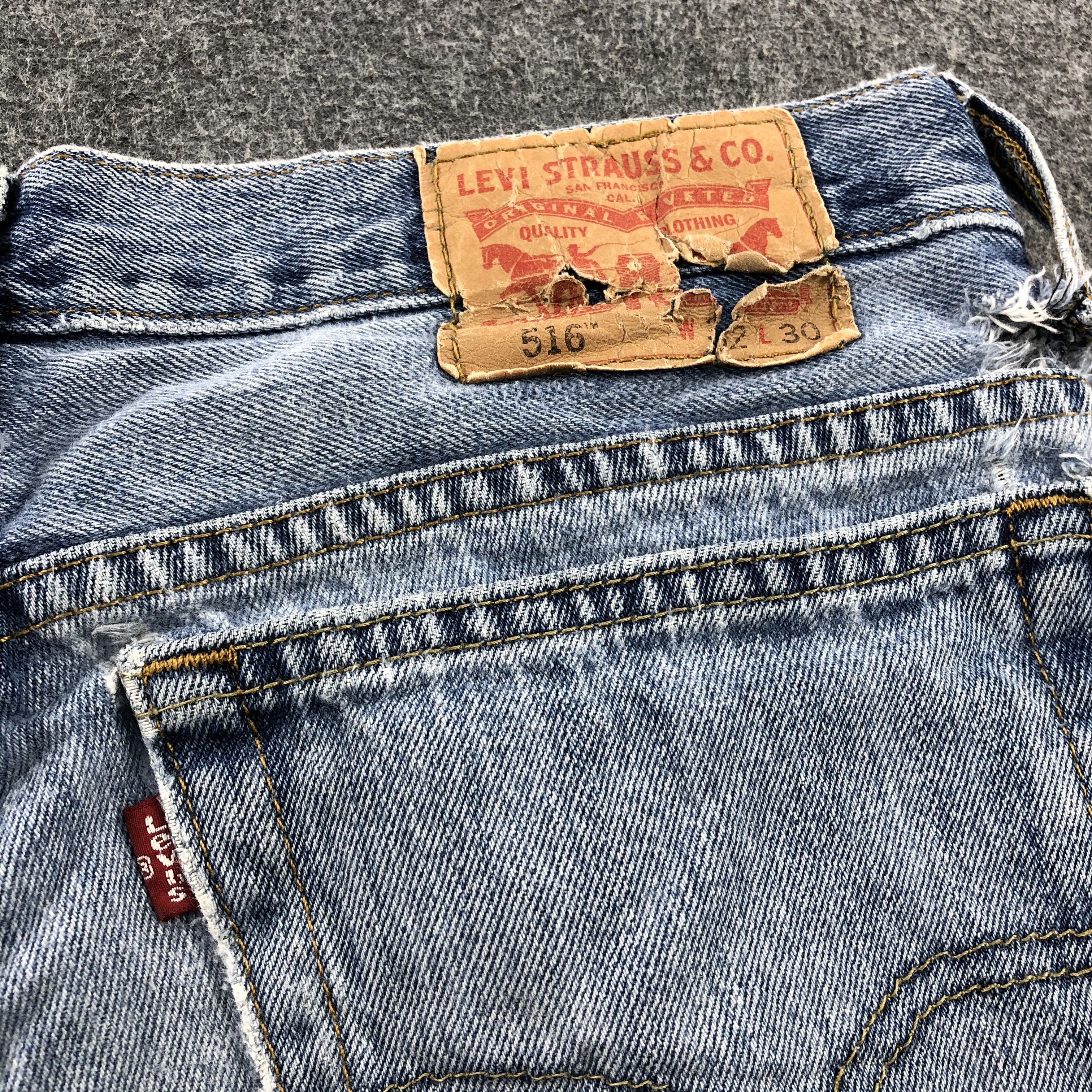 Levi's × Vintage Vintage Blue Wash Levis 516 Jeans-JM1813 Size US 32 / EU 48 - 6 Thumbnail