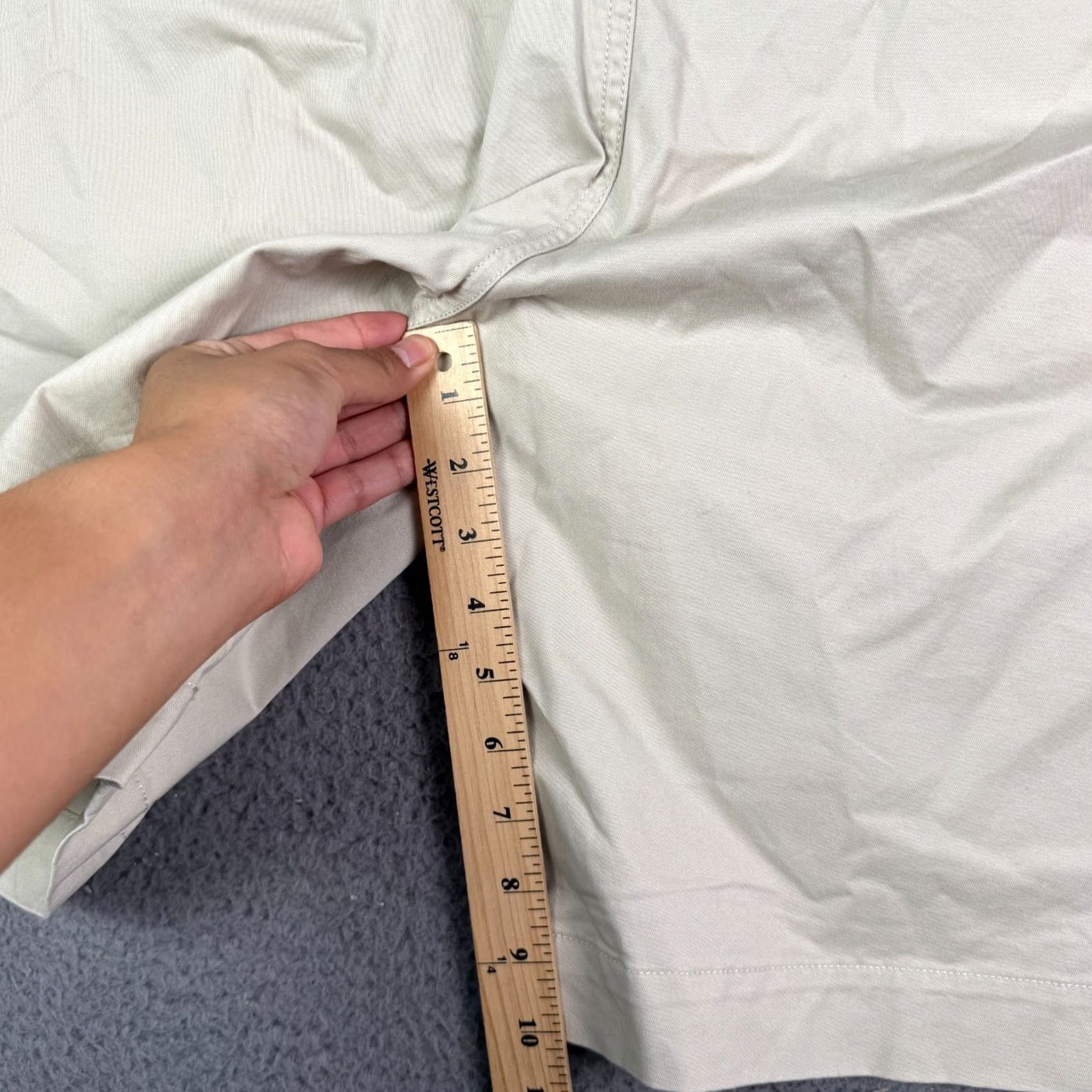 Polo Ralph Lauren Polo Ralph Lauren Shorts Mens 44 Beige Stretch Cotton Twill Chino 44T NEW Size US XXL / EU 58 / 5 - 6 Thumbnail