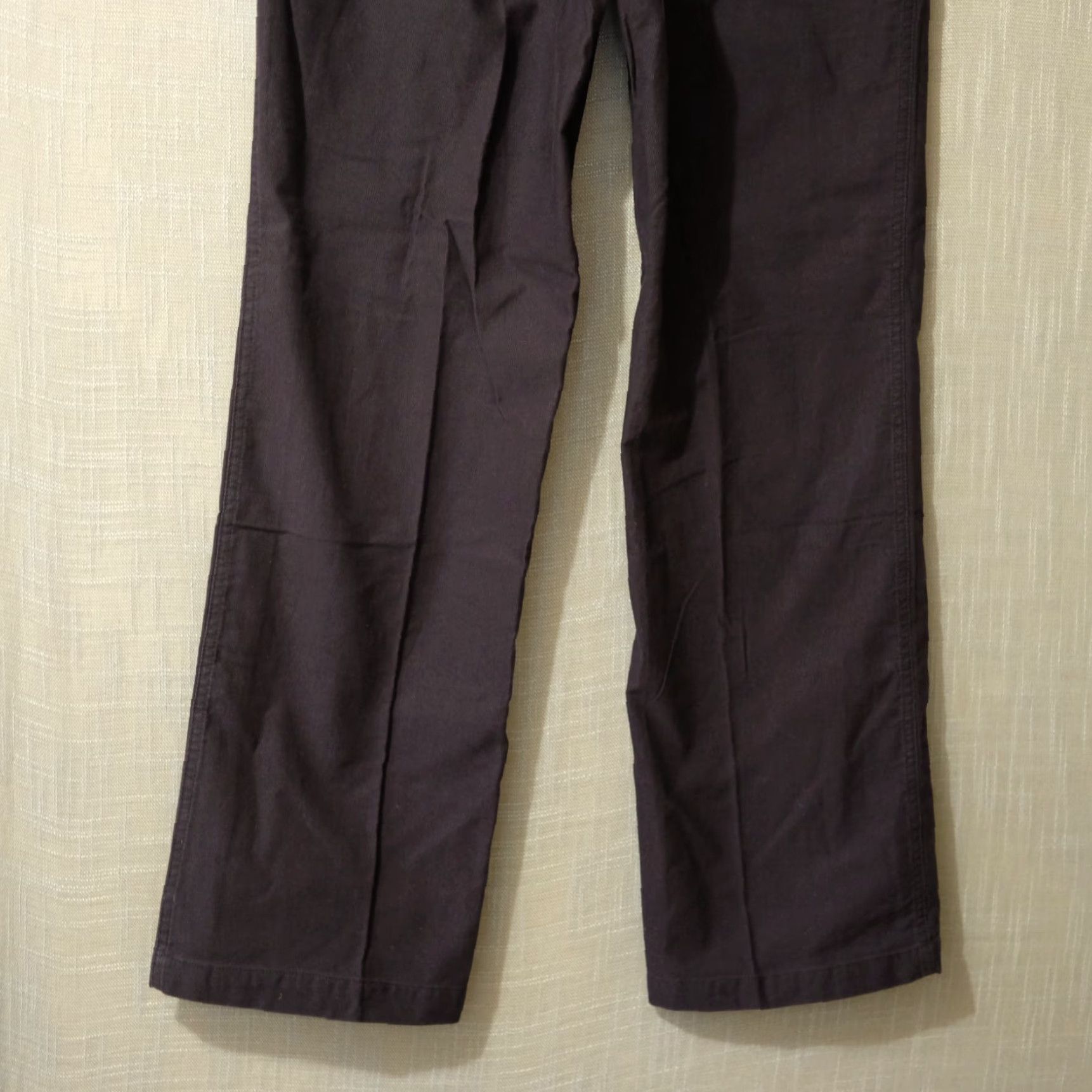 Vintage NWT Christopher & Banks Navy Blue Flat Front Pants Women's 12 Dress Pants Flat Front 100% Cotton Straight Leg Mens? Womens Size 34" / US 12 / IT 48 - 6 Thumbnail
