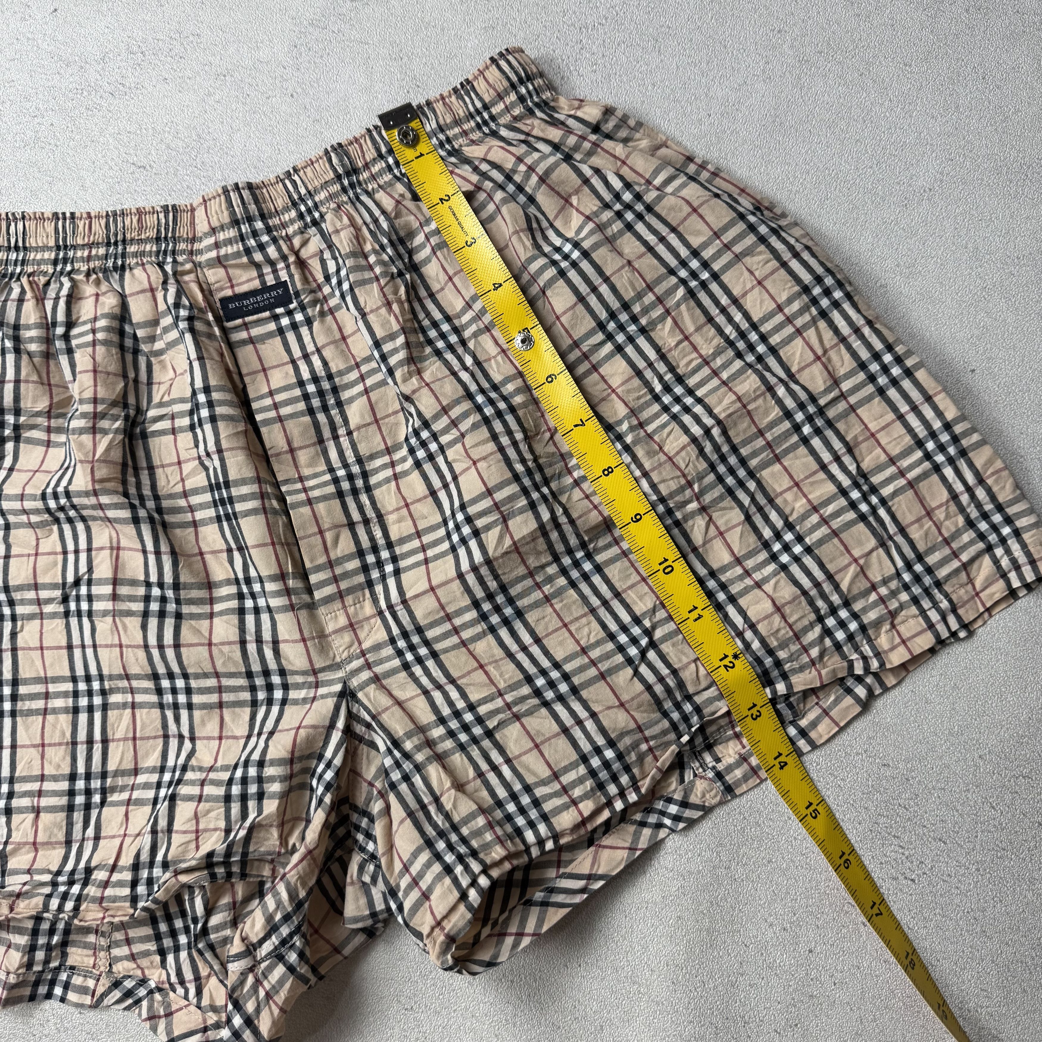 Burberry Vintage Burberry Boxer Nova Check Boxer Trunks Size US 32 / EU 48 - 8 Thumbnail