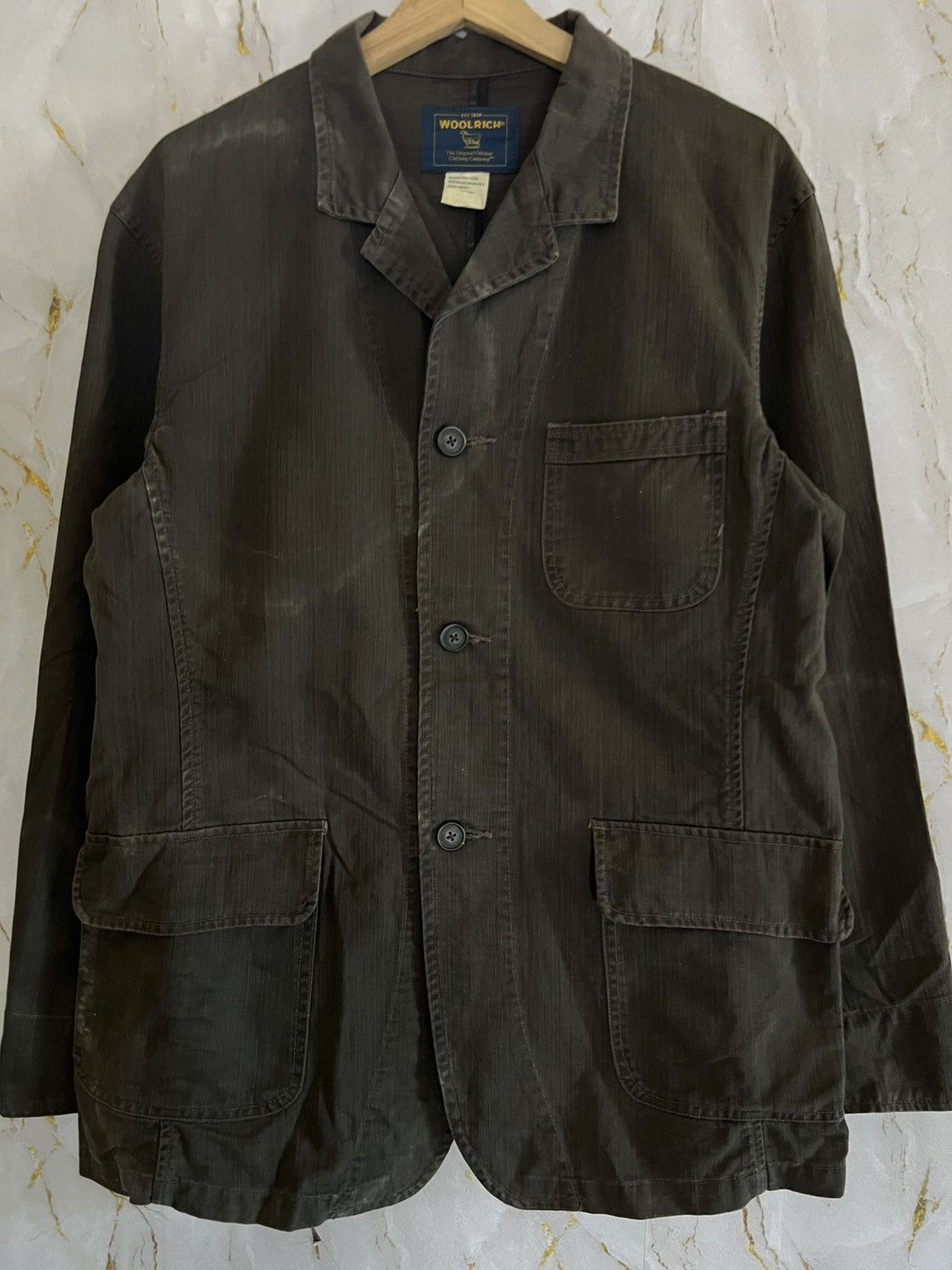 Woolrich Woolen Mills 90s Woolrich Vintage Jacket – Rare Collectors Piece Size US L / EU 52-54 / 3 - 1 Thumbnail