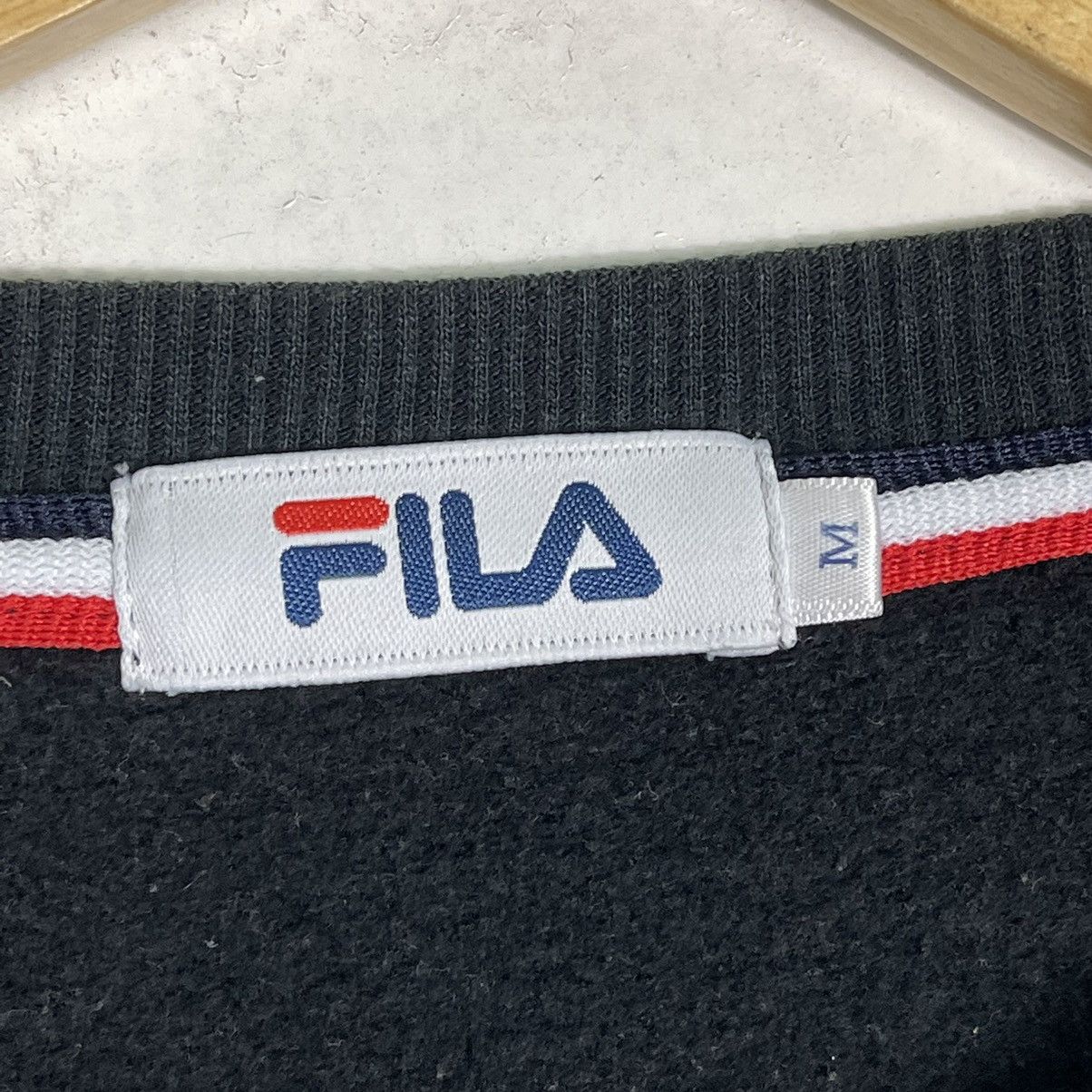Fila Vintage 90s Fila Big Logo Crewneck Sweatshirt Size US S / EU 44-46 / 1 - 9 Thumbnail