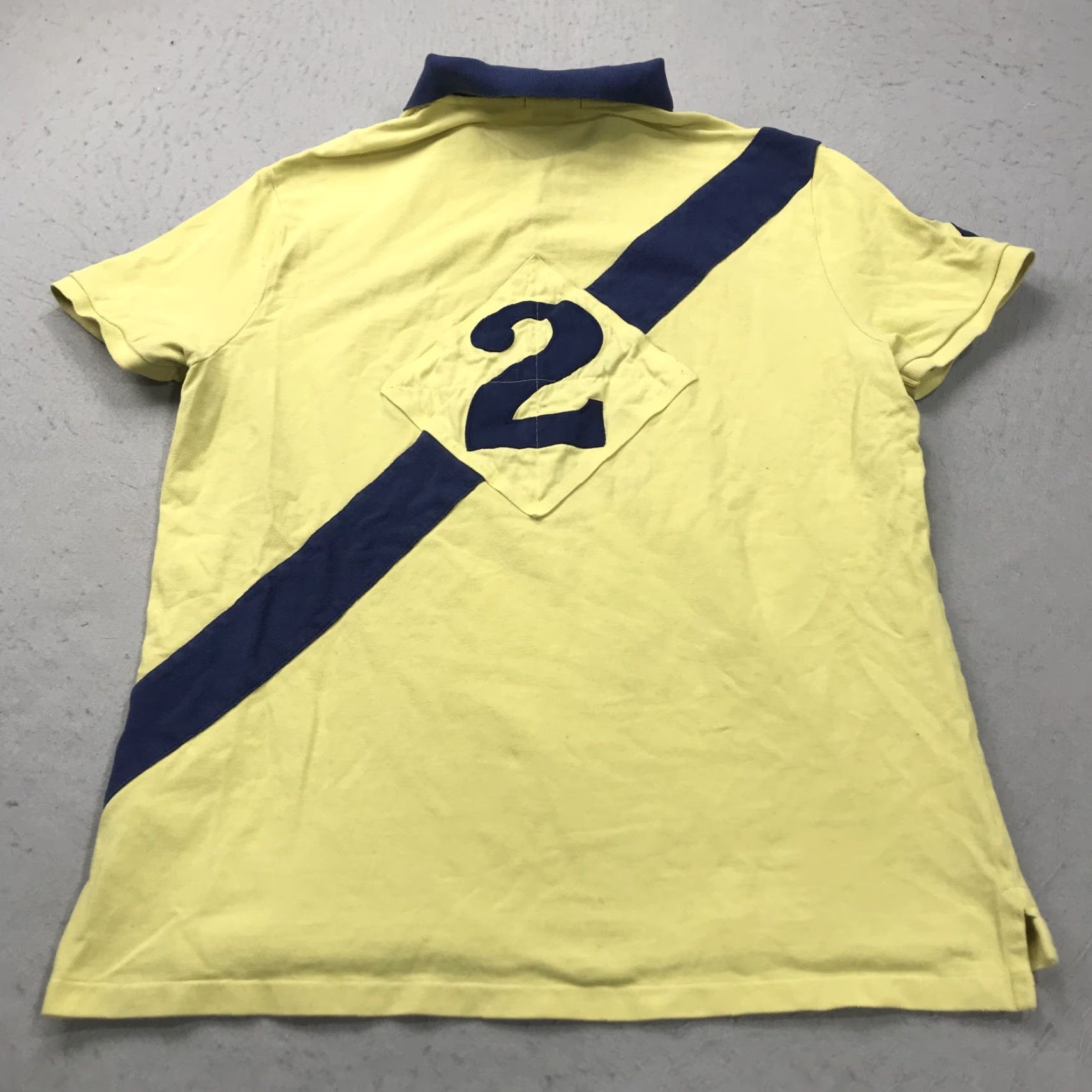 Polo Ralph Lauren Polo Ralph Lauren Polo Shirt Mens XL Yellow Slim Fit Logo Accent Casual Golf Walking Size US XL / EU 56 / 4 - 6 Thumbnail